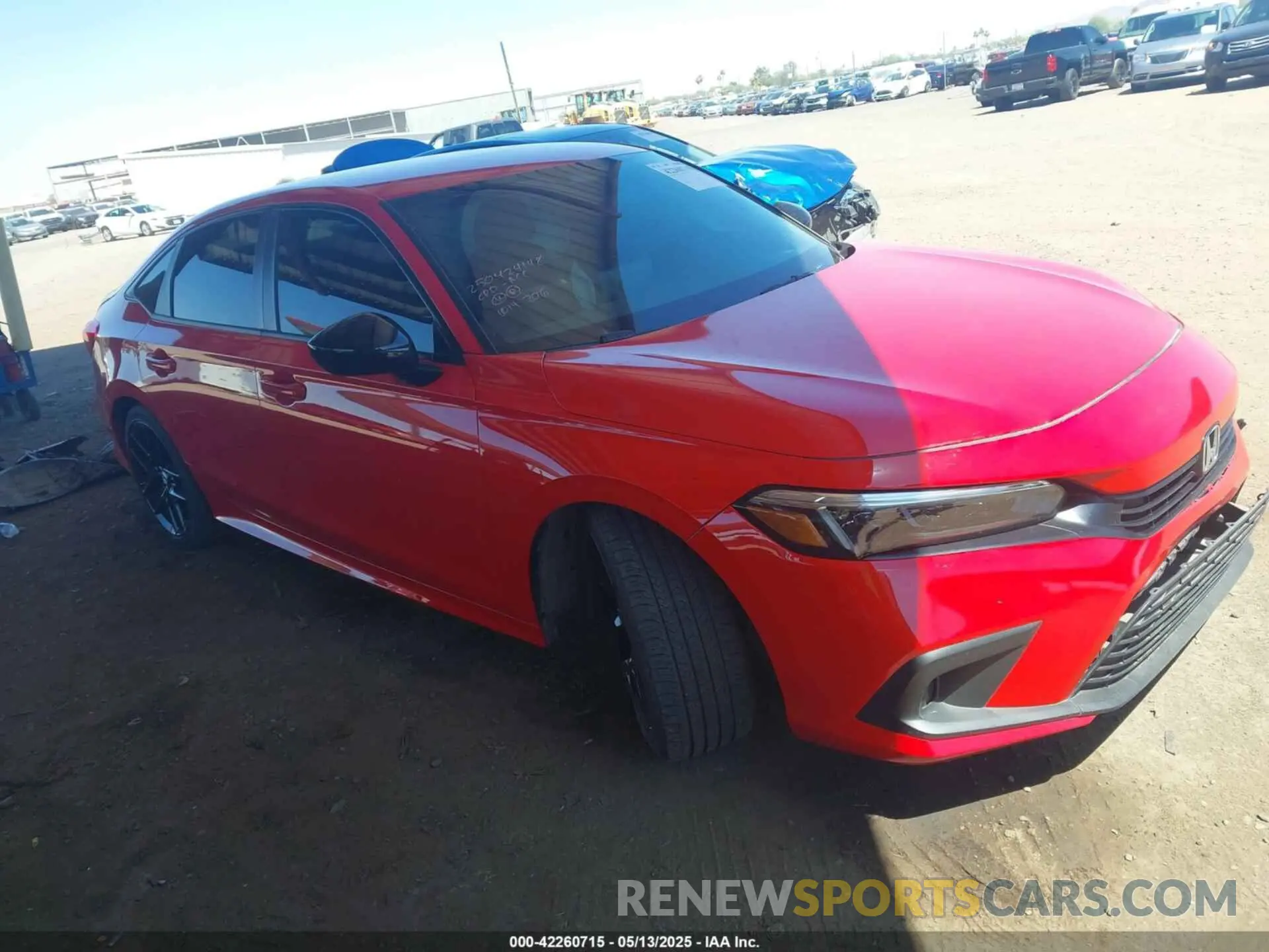 1 Photograph of a damaged car 2HGFE2F54PH551906 HONDA CIVIC 2023