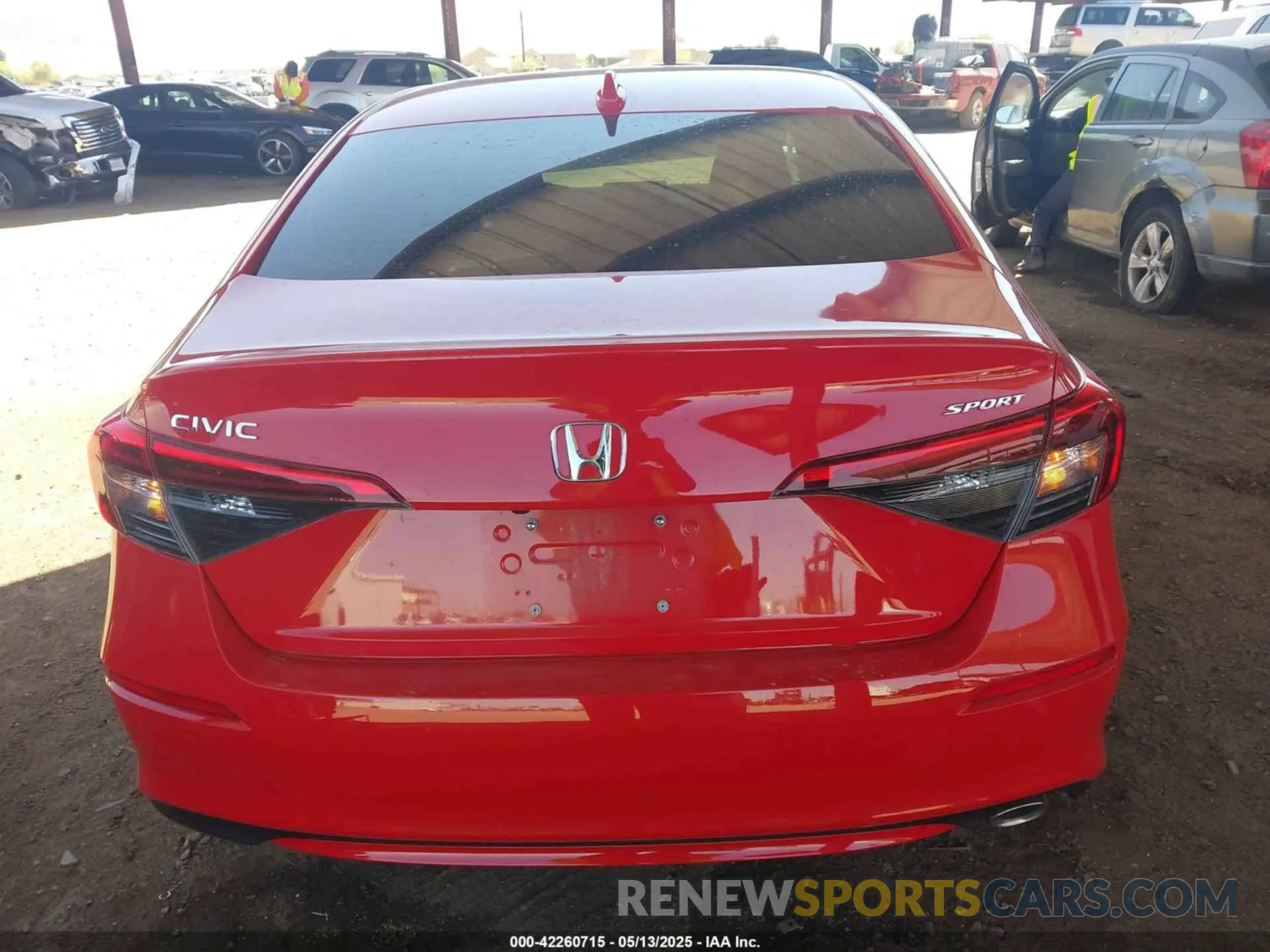 17 Photograph of a damaged car 2HGFE2F54PH551906 HONDA CIVIC 2023