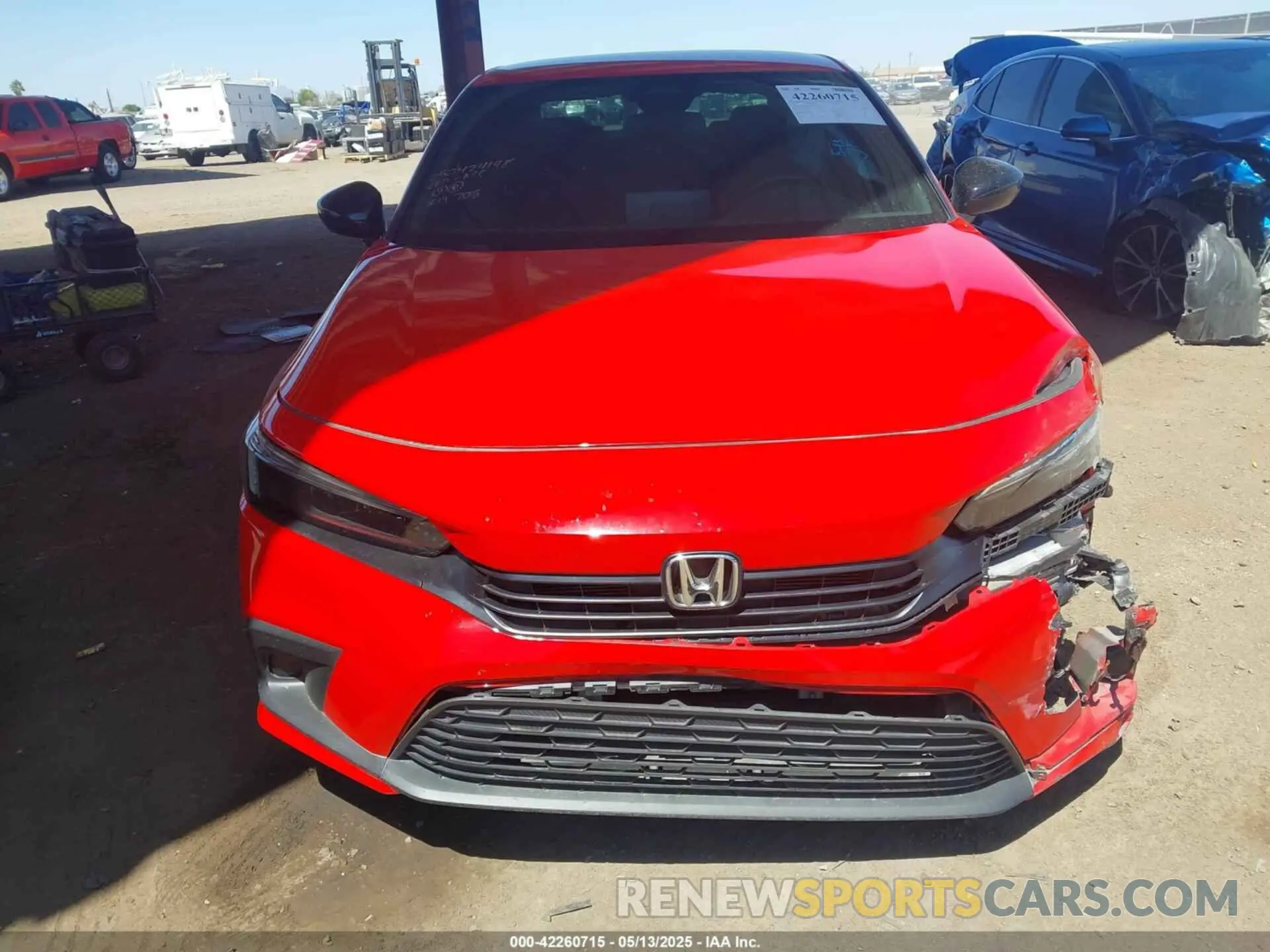 6 Photograph of a damaged car 2HGFE2F54PH551906 HONDA CIVIC 2023
