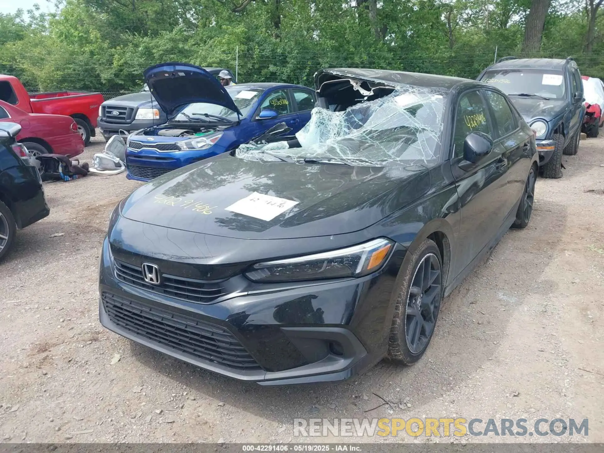 2 Photograph of a damaged car 2HGFE2F54PH552263 HONDA CIVIC 2023