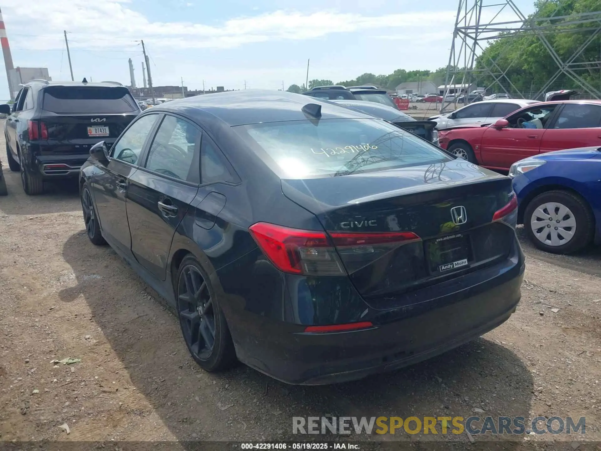3 Photograph of a damaged car 2HGFE2F54PH552263 HONDA CIVIC 2023