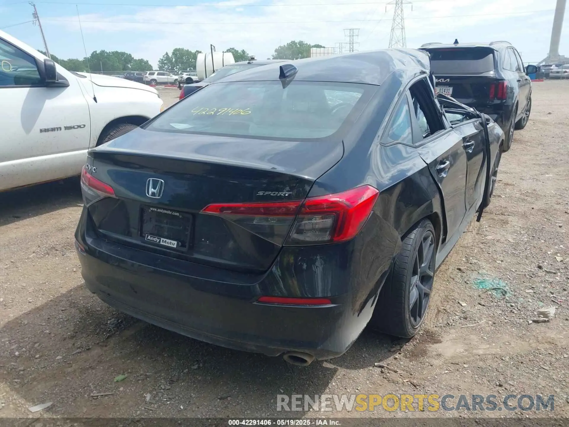 4 Photograph of a damaged car 2HGFE2F54PH552263 HONDA CIVIC 2023