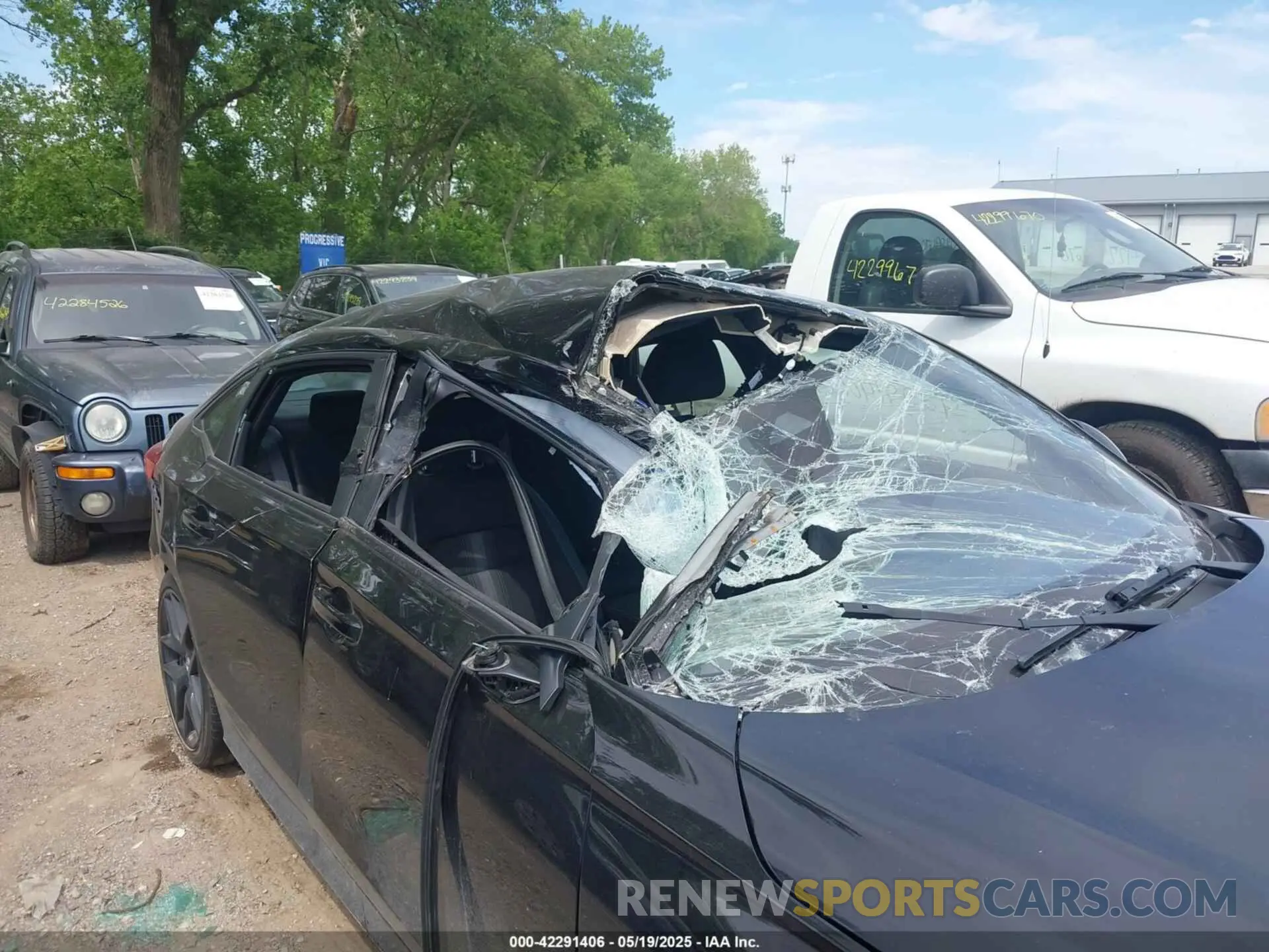6 Photograph of a damaged car 2HGFE2F54PH552263 HONDA CIVIC 2023