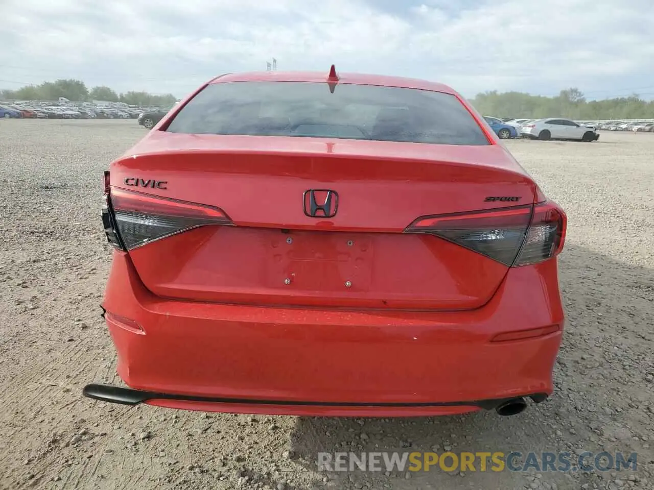 6 Photograph of a damaged car 2HGFE2F54PH553638 HONDA CIVIC 2023