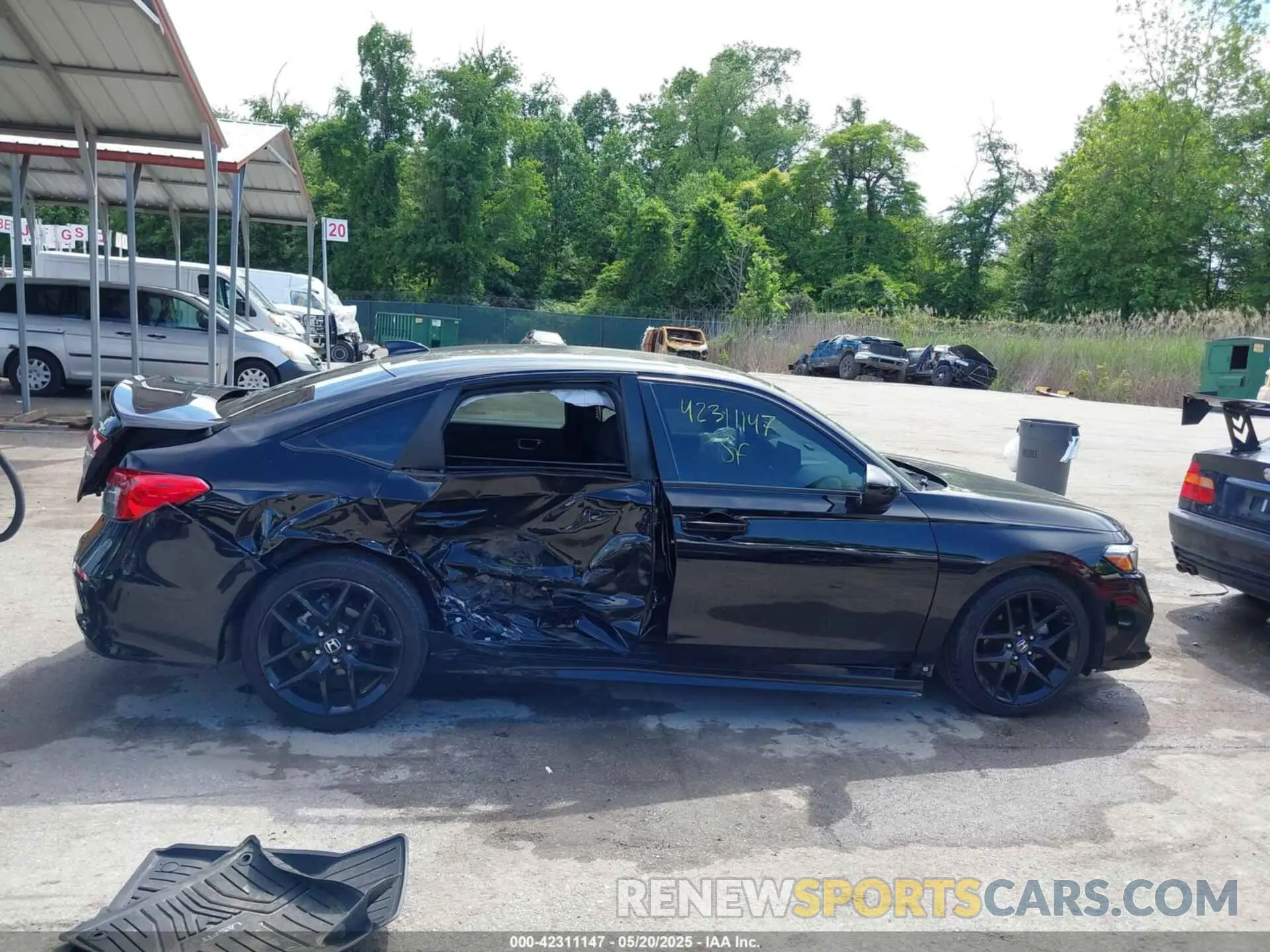13 Photograph of a damaged car 2HGFE2F54PH558774 HONDA CIVIC 2023