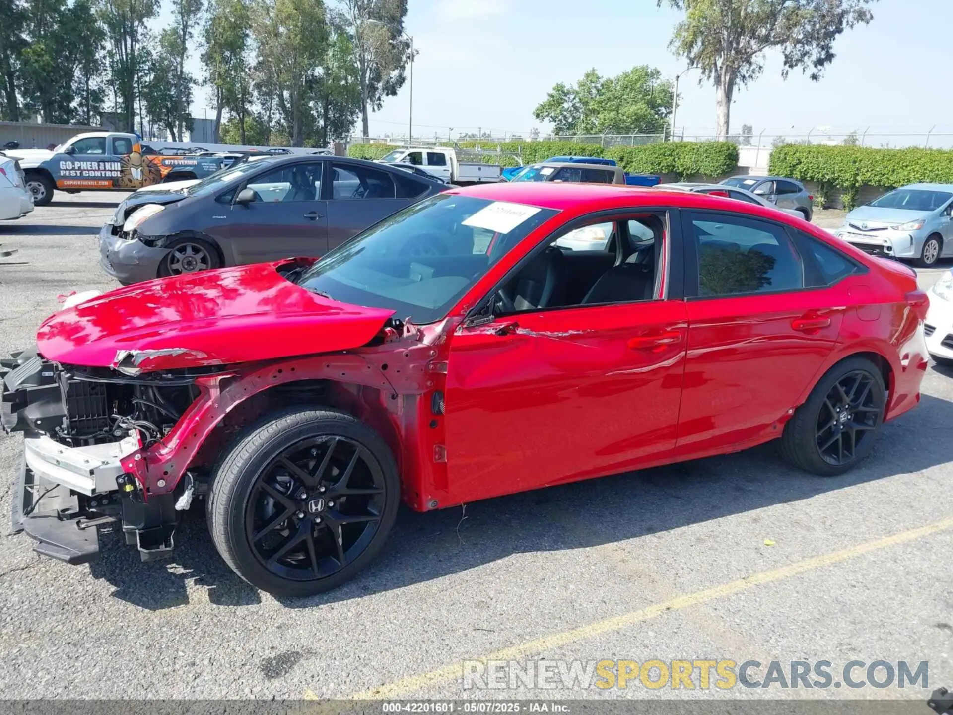 15 Photograph of a damaged car 2HGFE2F54PH559259 HONDA CIVIC 2023