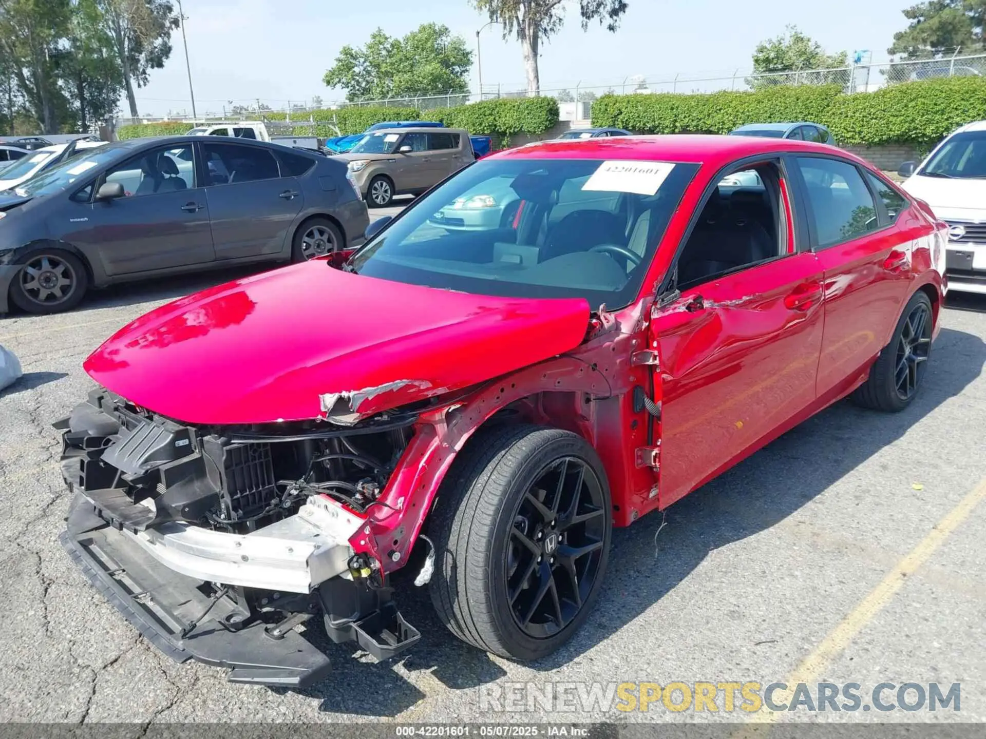 2 Photograph of a damaged car 2HGFE2F54PH559259 HONDA CIVIC 2023