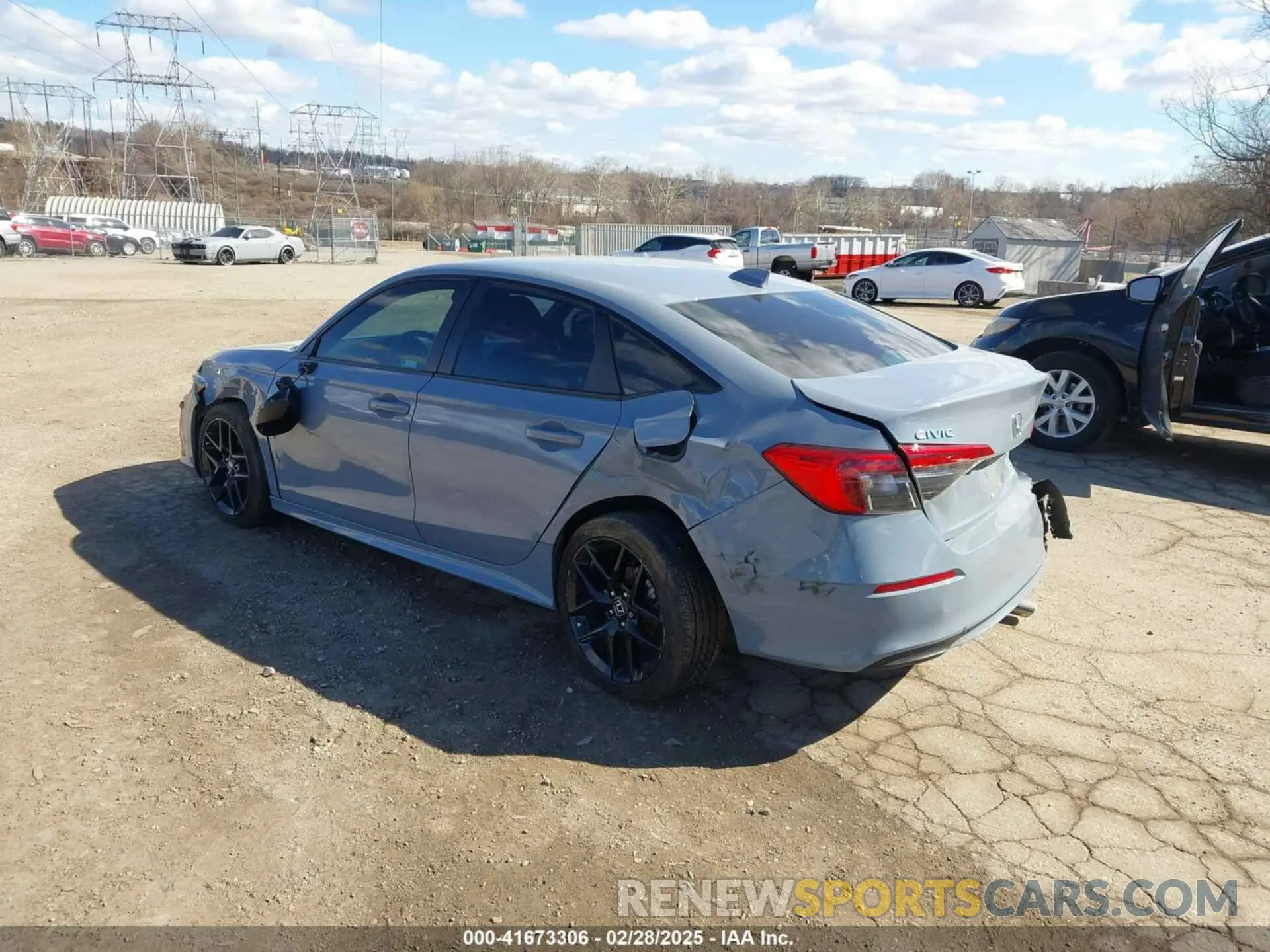 3 Фотография поврежденного автомобиля 2HGFE2F54PH570262 HONDA CIVIC 2023