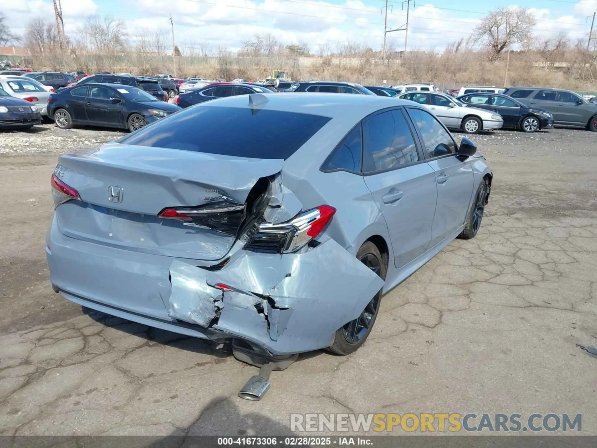 6 Фотография поврежденного автомобиля 2HGFE2F54PH570262 HONDA CIVIC 2023