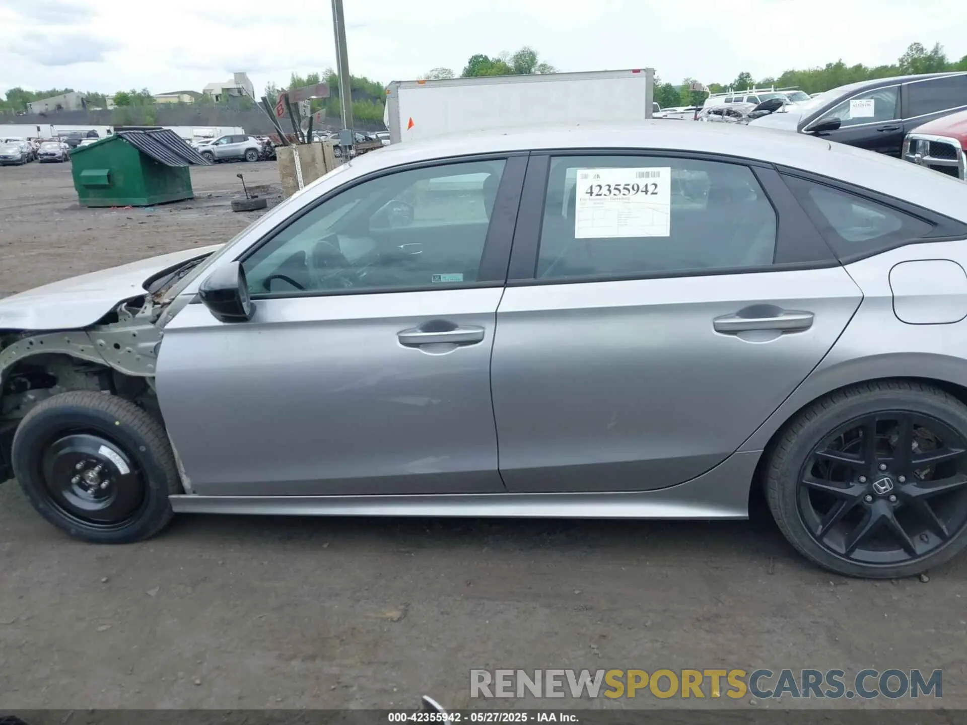 14 Photograph of a damaged car 2HGFE2F55PH501595 HONDA CIVIC 2023