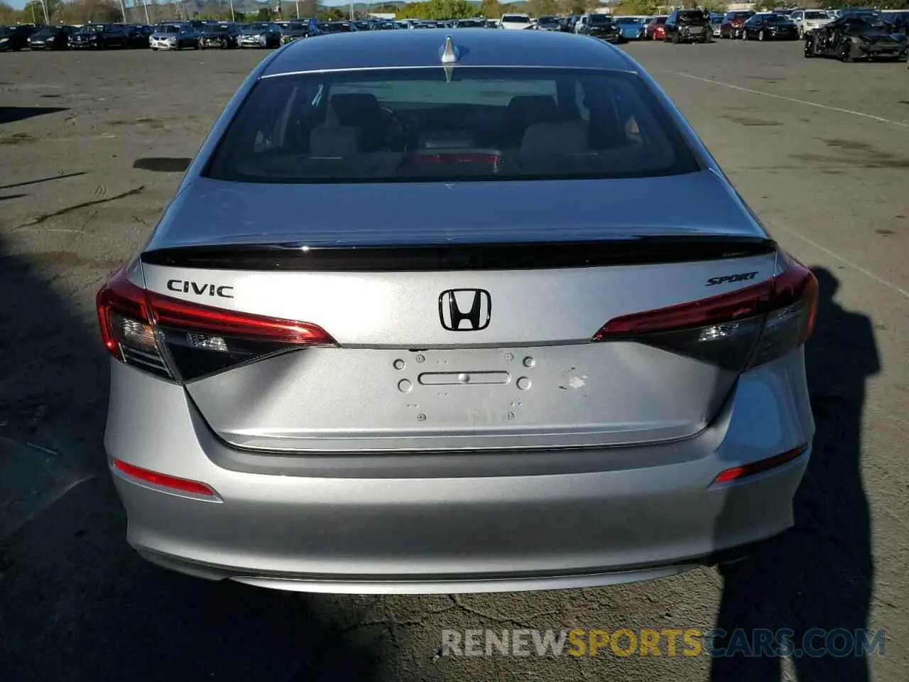 6 Photograph of a damaged car 2HGFE2F55PH503332 HONDA CIVIC 2023