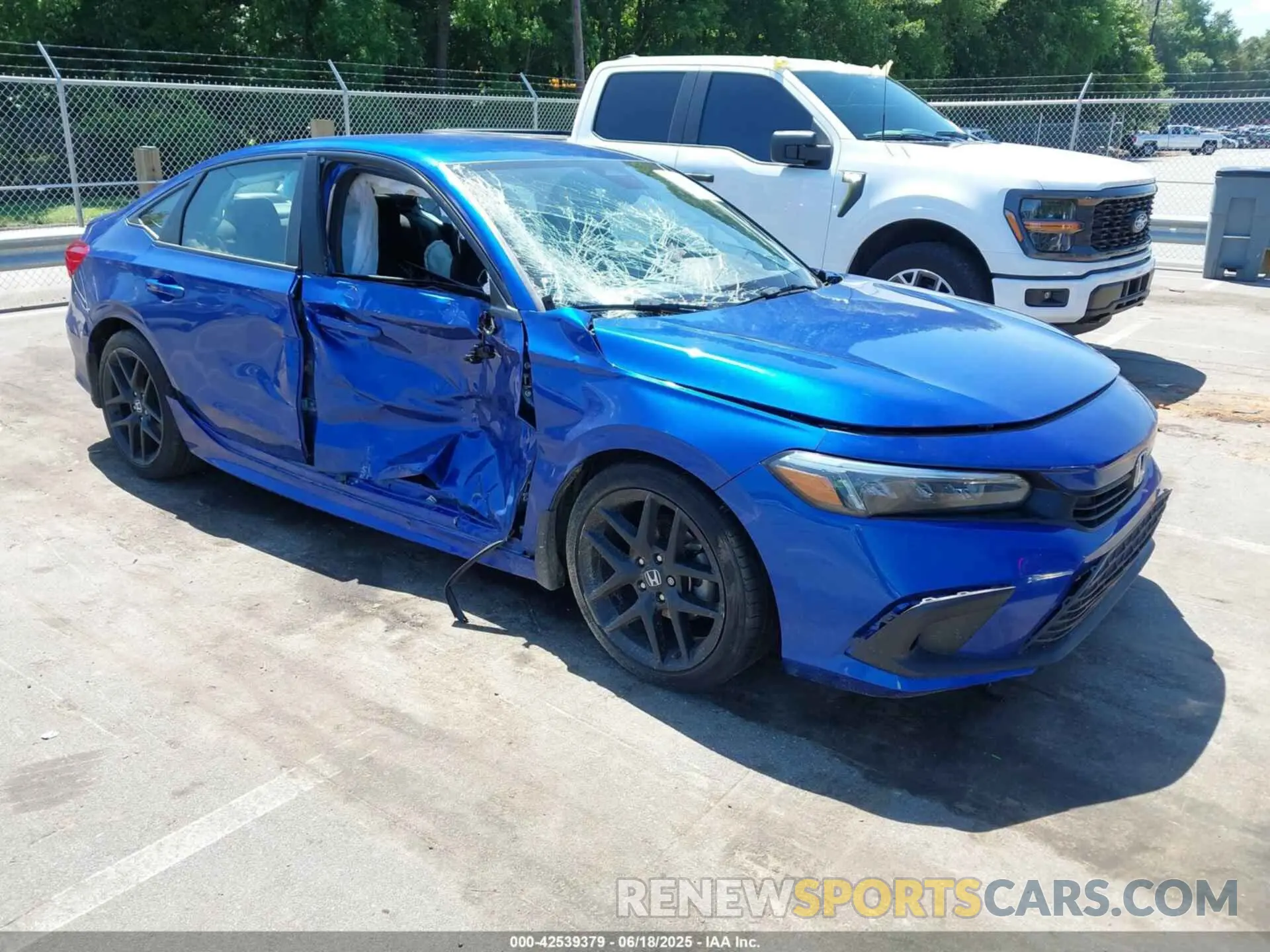 1 Photograph of a damaged car 2HGFE2F55PH523645 HONDA CIVIC 2023