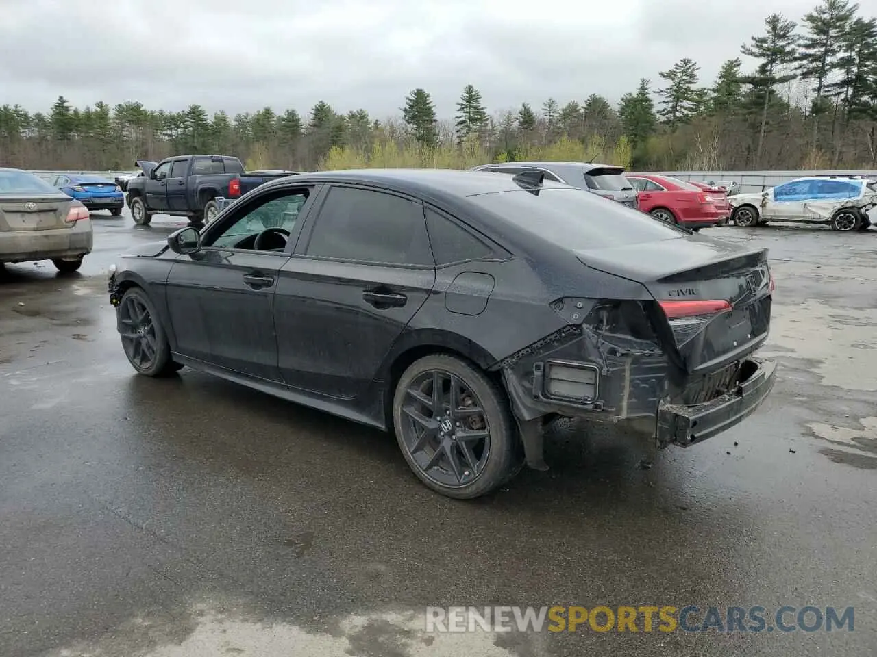 2 Photograph of a damaged car 2HGFE2F55PH526903 HONDA CIVIC 2023