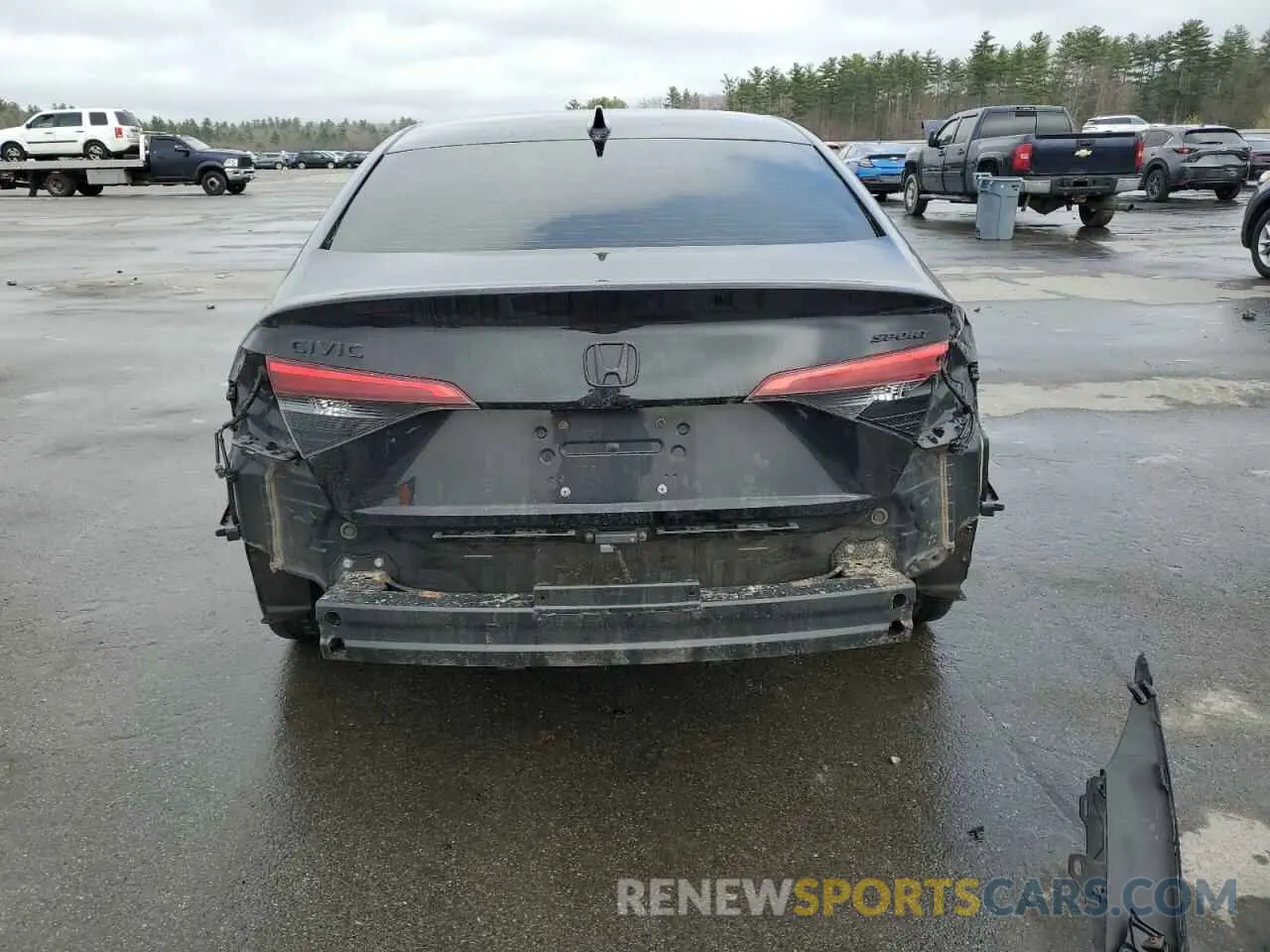 6 Photograph of a damaged car 2HGFE2F55PH526903 HONDA CIVIC 2023