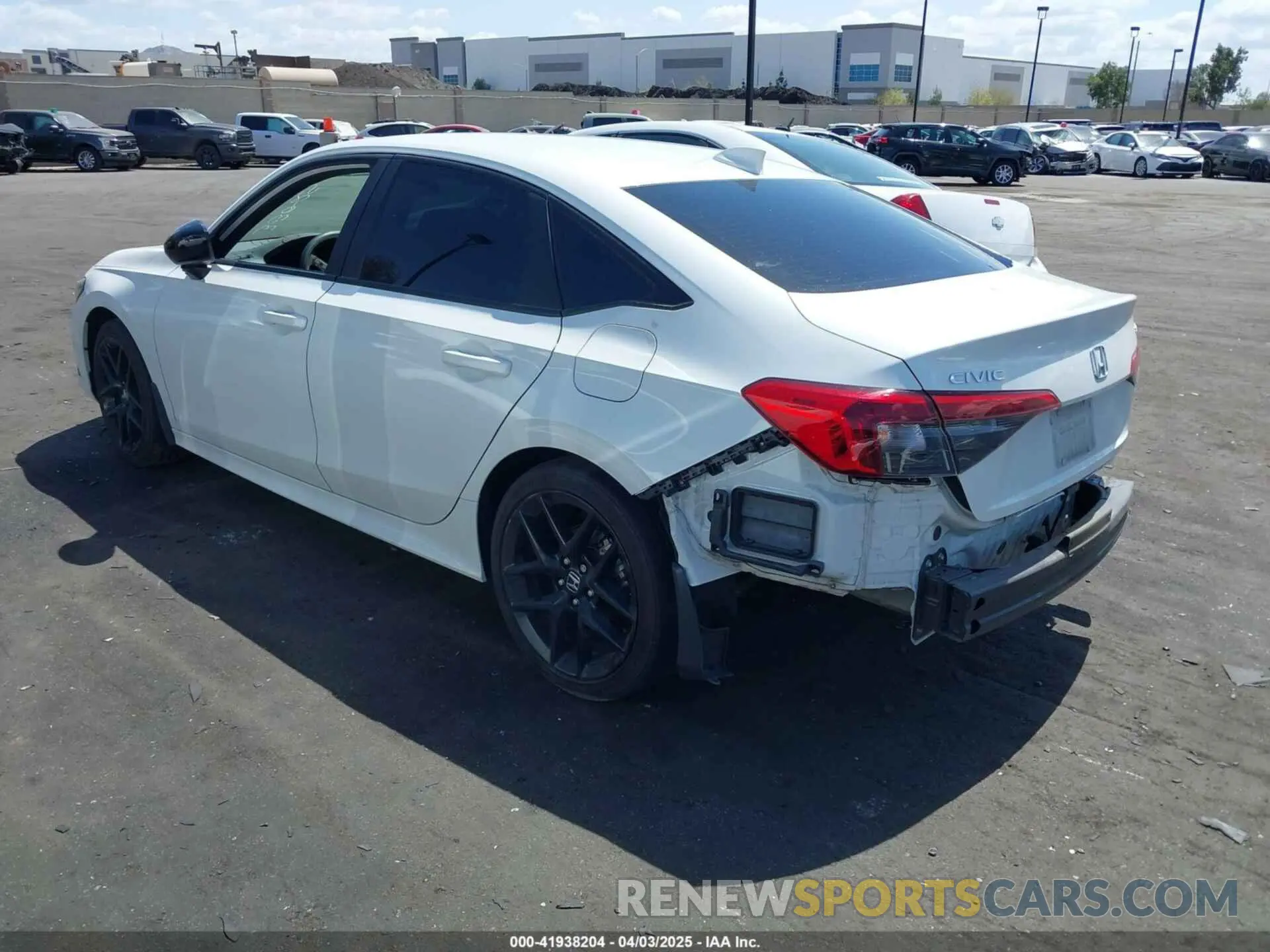 3 Photograph of a damaged car 2HGFE2F55PH550697 HONDA CIVIC 2023