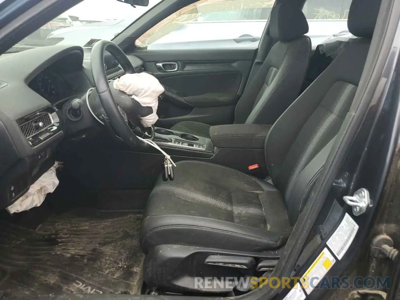 7 Photograph of a damaged car 2HGFE2F55PH553681 HONDA CIVIC 2023