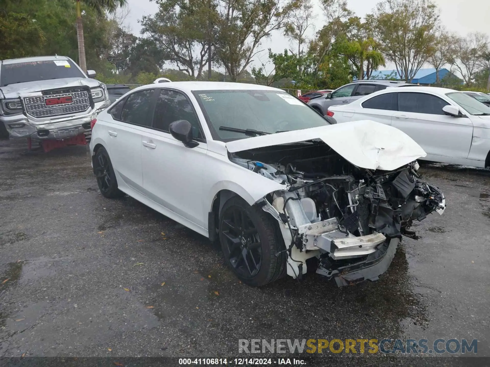 1 Photograph of a damaged car 2HGFE2F55PH567550 HONDA CIVIC 2023