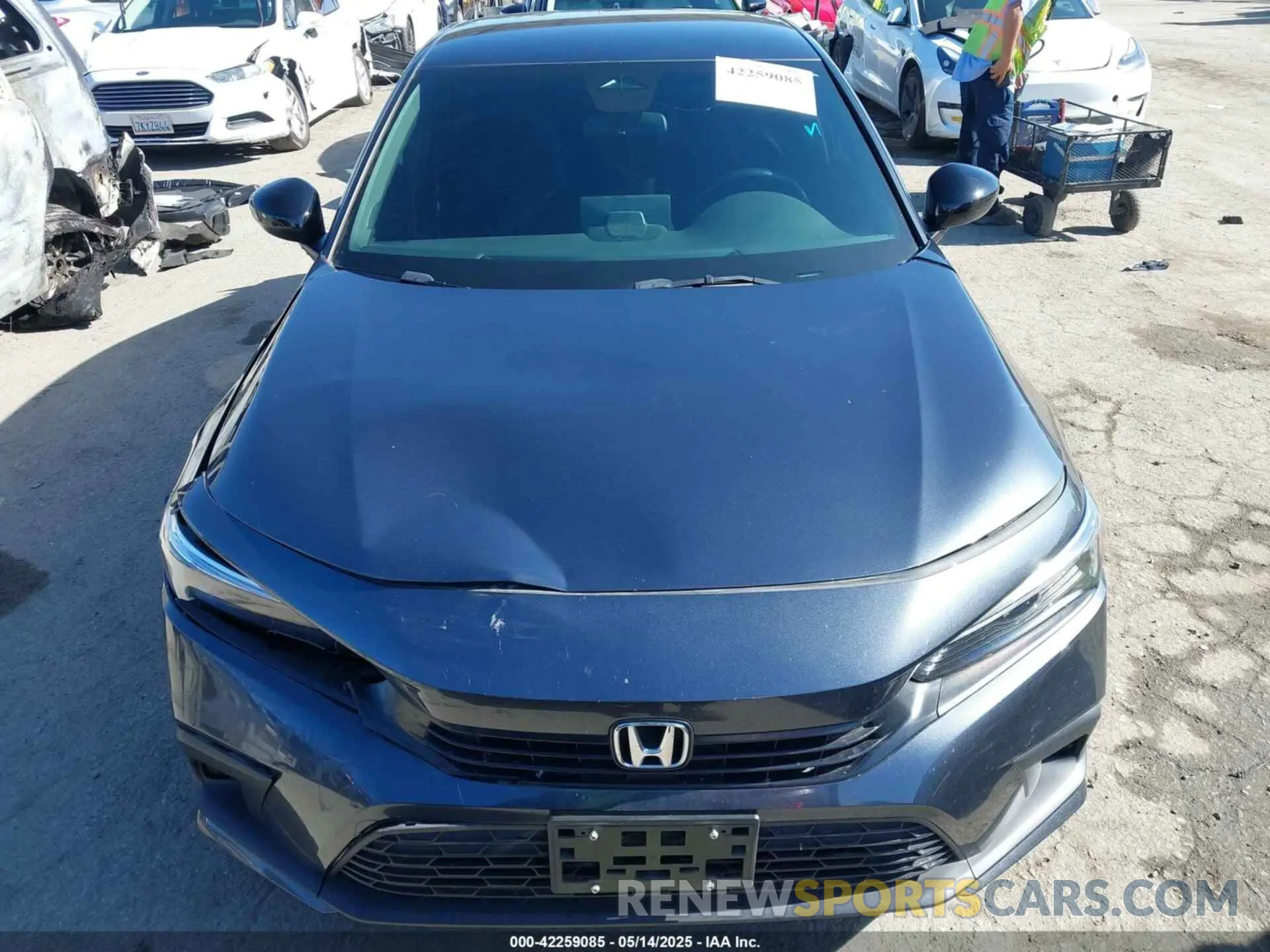 13 Photograph of a damaged car 2HGFE2F56PH521662 HONDA CIVIC 2023