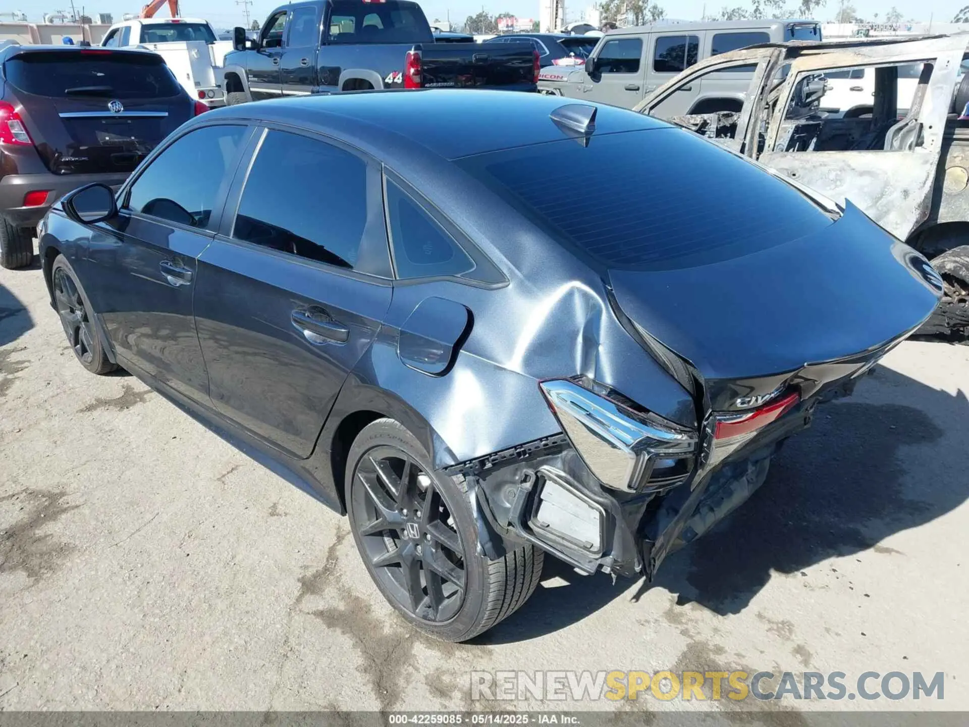 3 Photograph of a damaged car 2HGFE2F56PH521662 HONDA CIVIC 2023