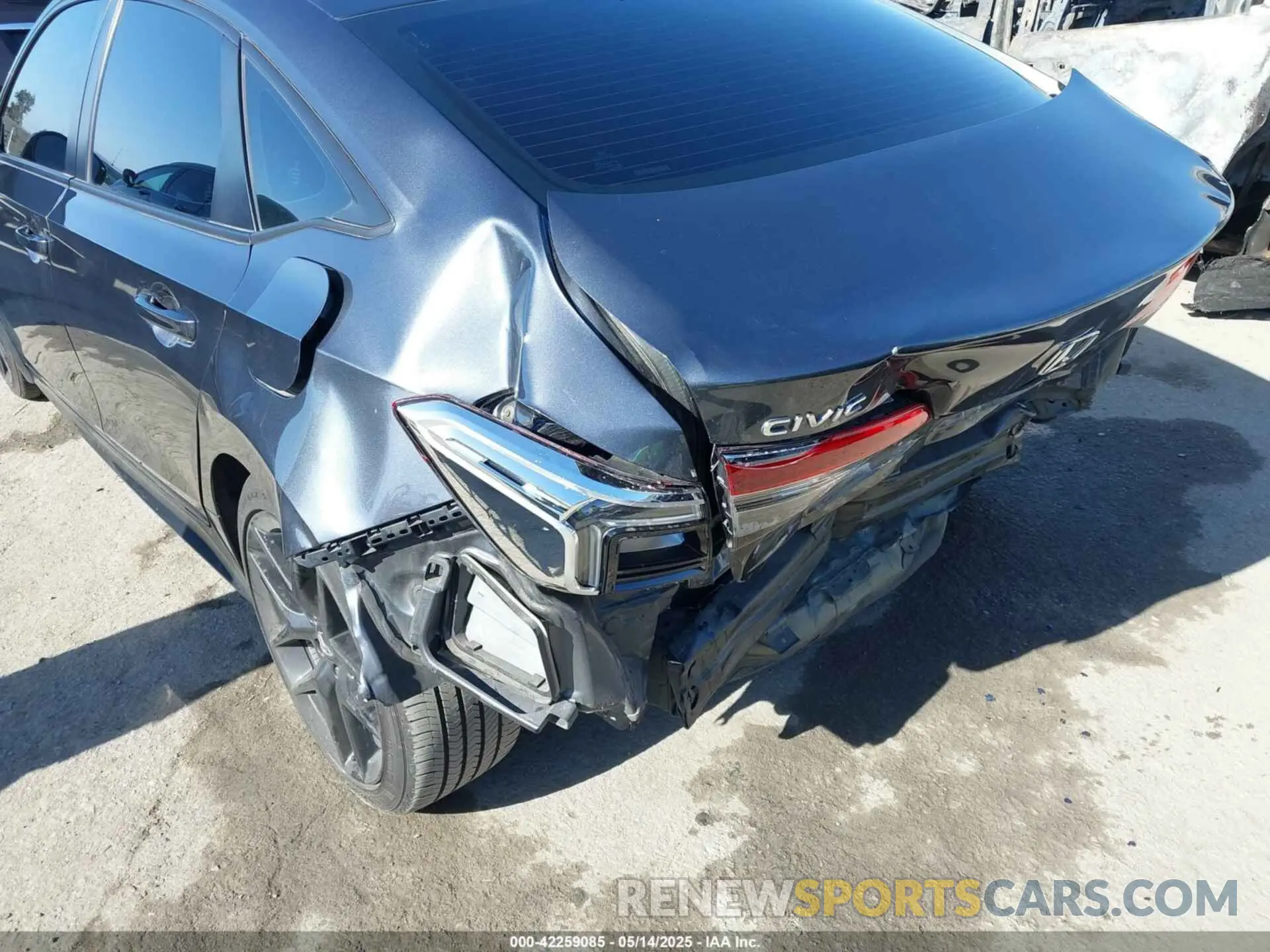 6 Photograph of a damaged car 2HGFE2F56PH521662 HONDA CIVIC 2023
