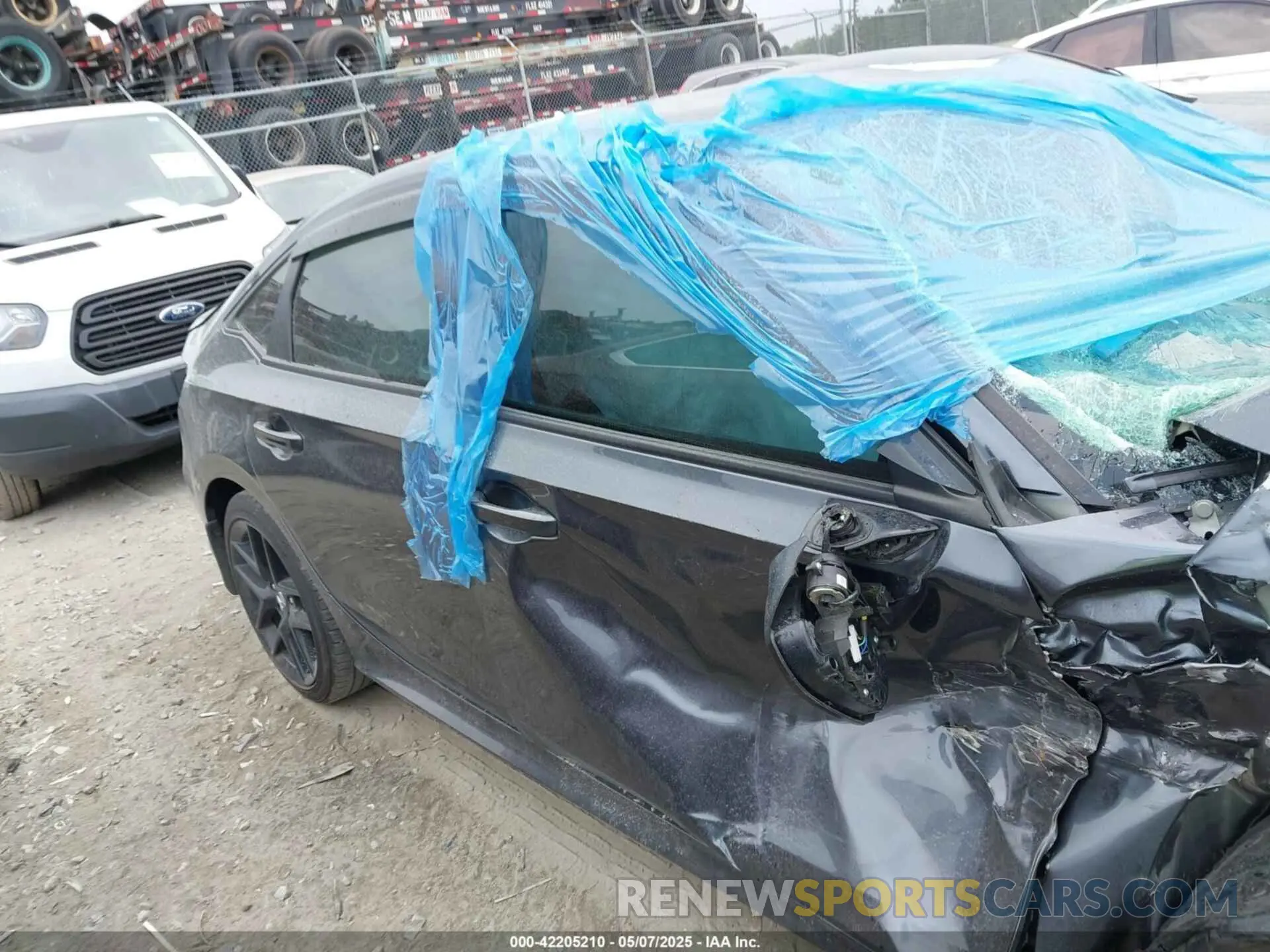 13 Photograph of a damaged car 2HGFE2F56PH521743 HONDA CIVIC 2023