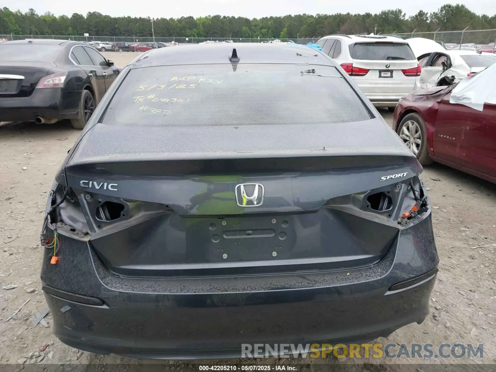 16 Photograph of a damaged car 2HGFE2F56PH521743 HONDA CIVIC 2023