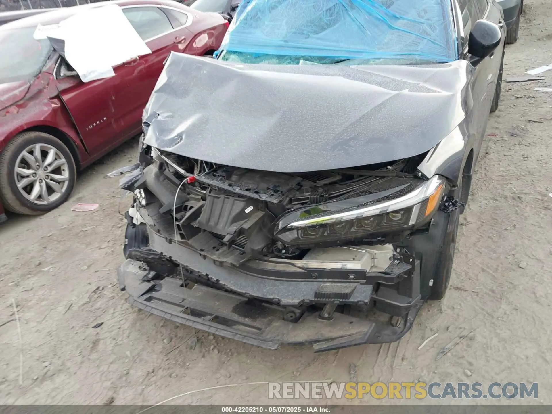 6 Photograph of a damaged car 2HGFE2F56PH521743 HONDA CIVIC 2023