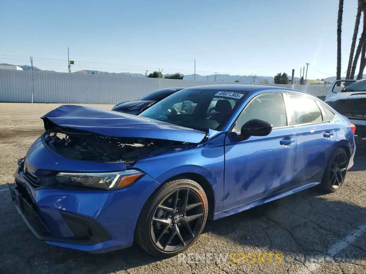 1 Photograph of a damaged car 2HGFE2F56PH532564 HONDA CIVIC 2023