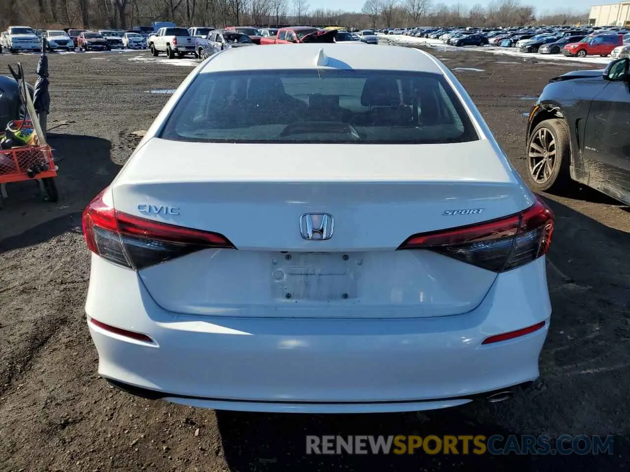 6 Photograph of a damaged car 2HGFE2F56PH543418 HONDA CIVIC 2023