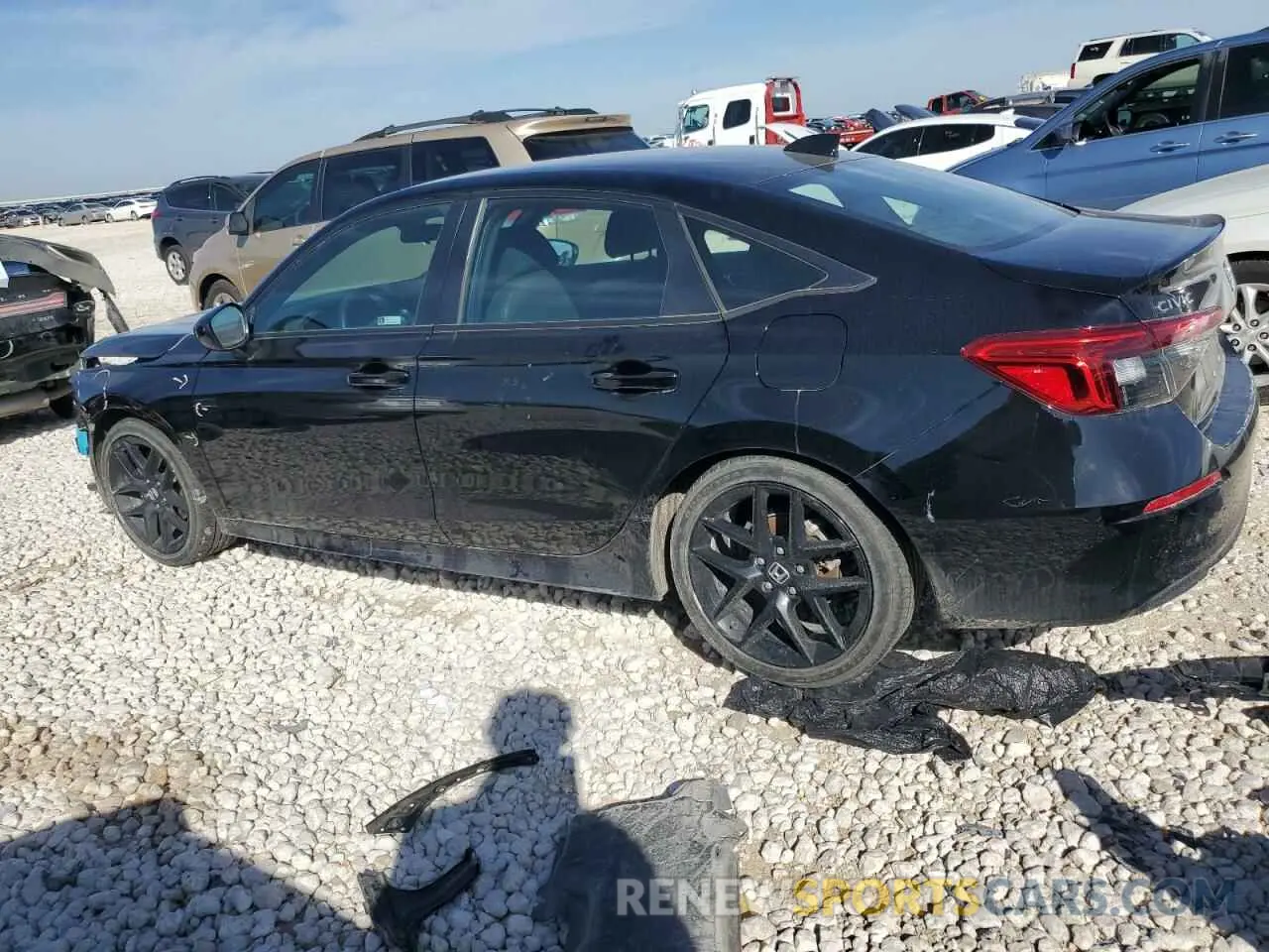 2 Photograph of a damaged car 2HGFE2F56PH544133 HONDA CIVIC 2023