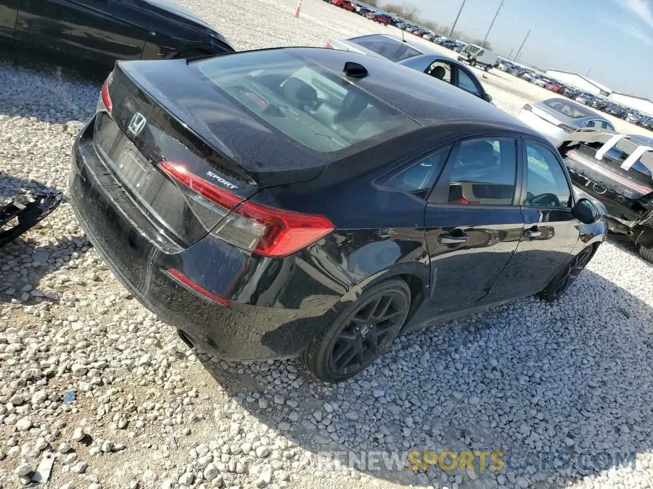 3 Photograph of a damaged car 2HGFE2F56PH544133 HONDA CIVIC 2023