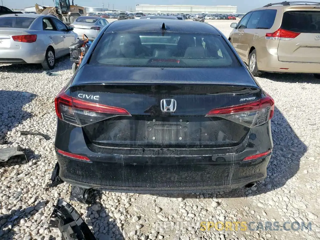 6 Photograph of a damaged car 2HGFE2F56PH544133 HONDA CIVIC 2023