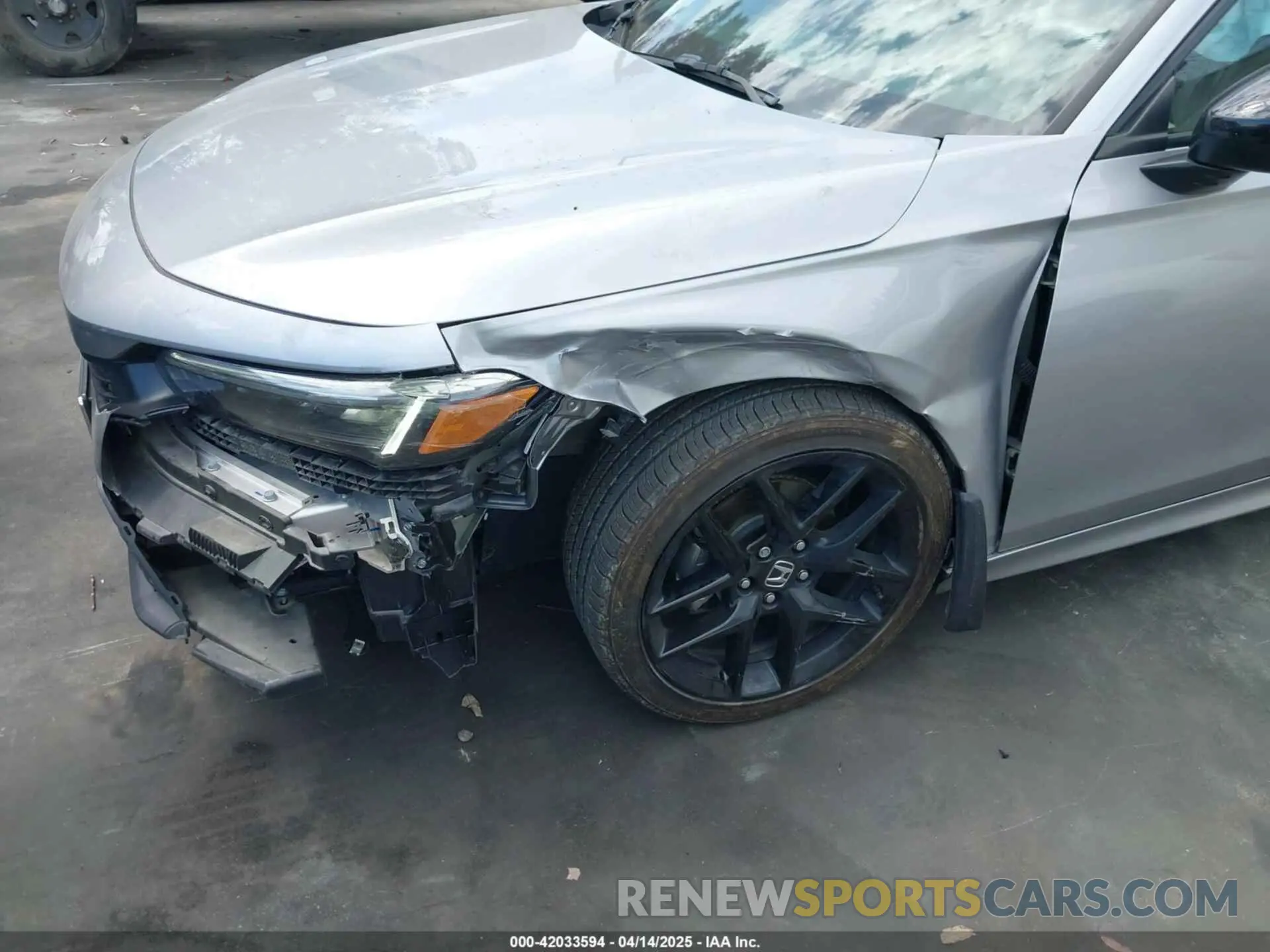 6 Photograph of a damaged car 2HGFE2F56PH546268 HONDA CIVIC 2023