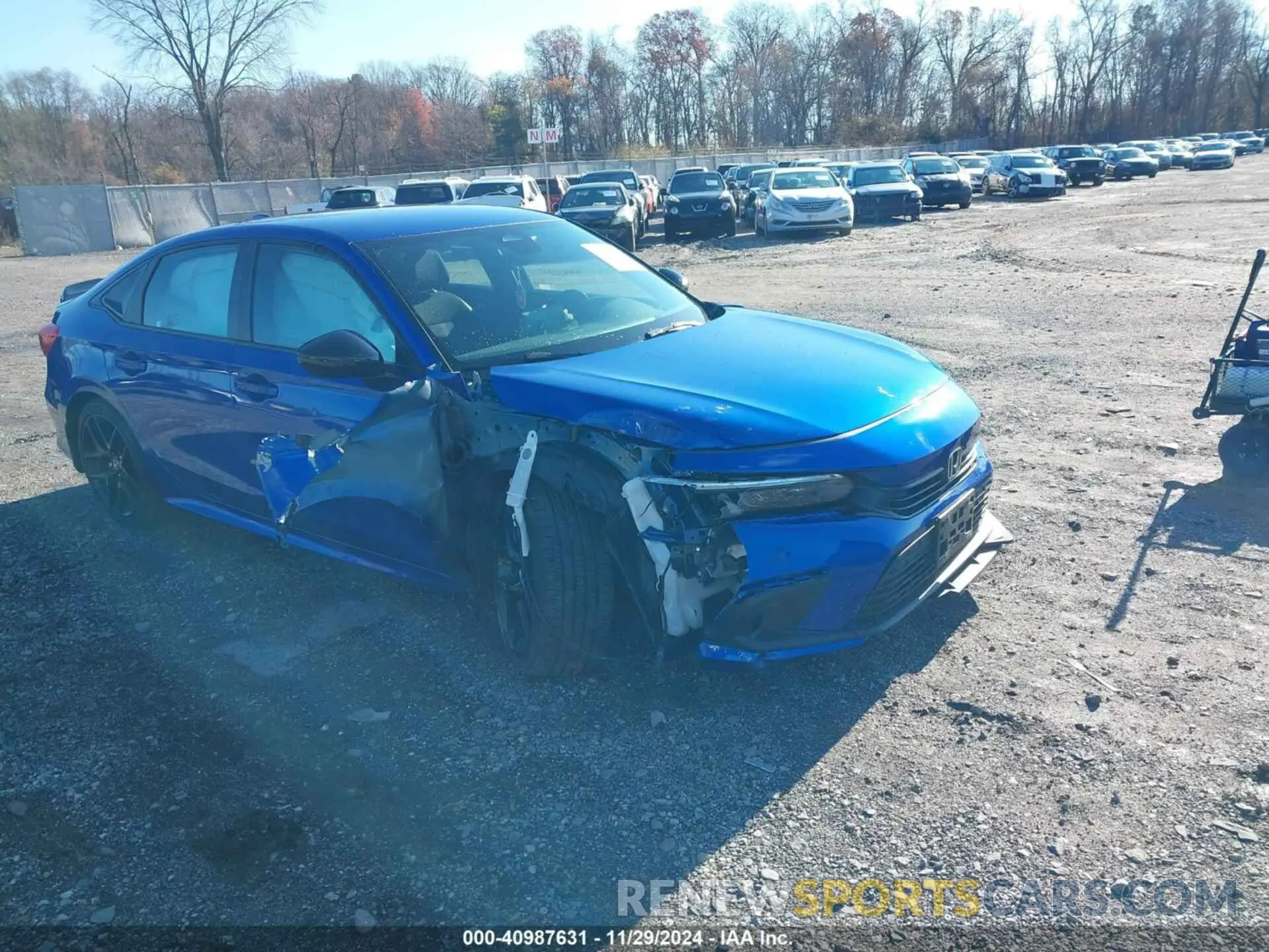 1 Photograph of a damaged car 2HGFE2F56PH562485 HONDA CIVIC 2023