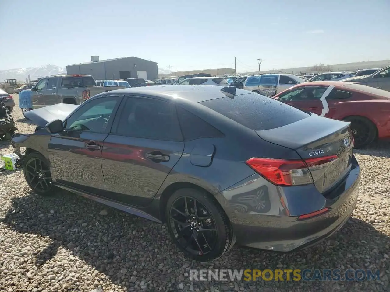 2 Photograph of a damaged car 2HGFE2F56PH566939 HONDA CIVIC 2023