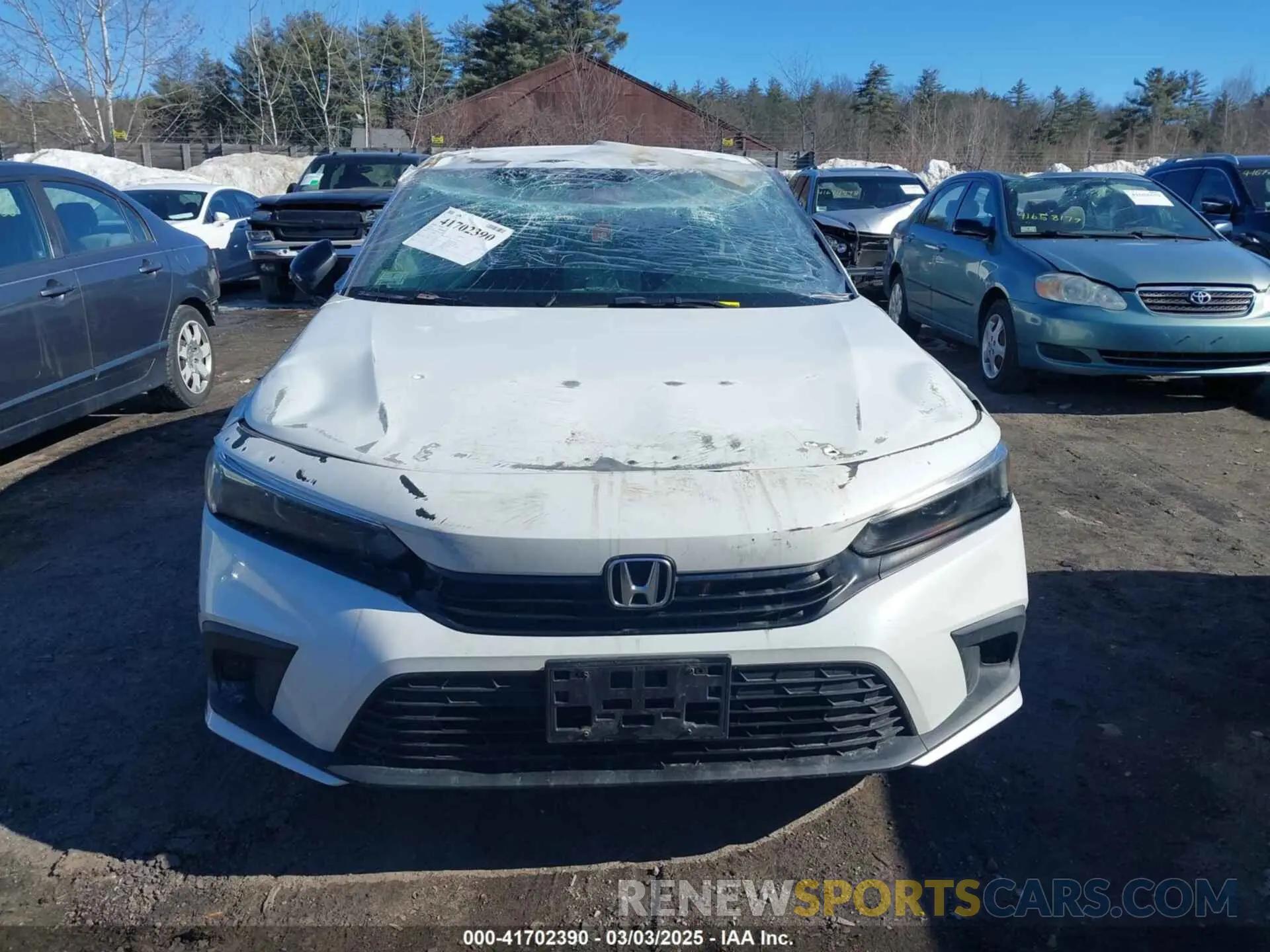 12 Photograph of a damaged car 2HGFE2F57PH510749 HONDA CIVIC 2023