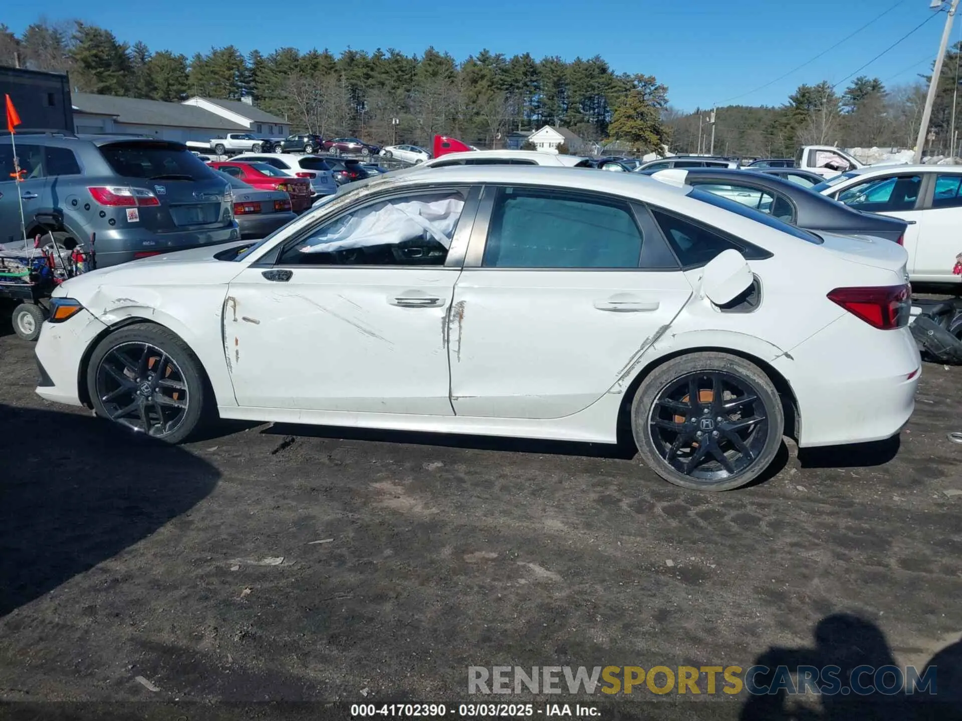 14 Photograph of a damaged car 2HGFE2F57PH510749 HONDA CIVIC 2023