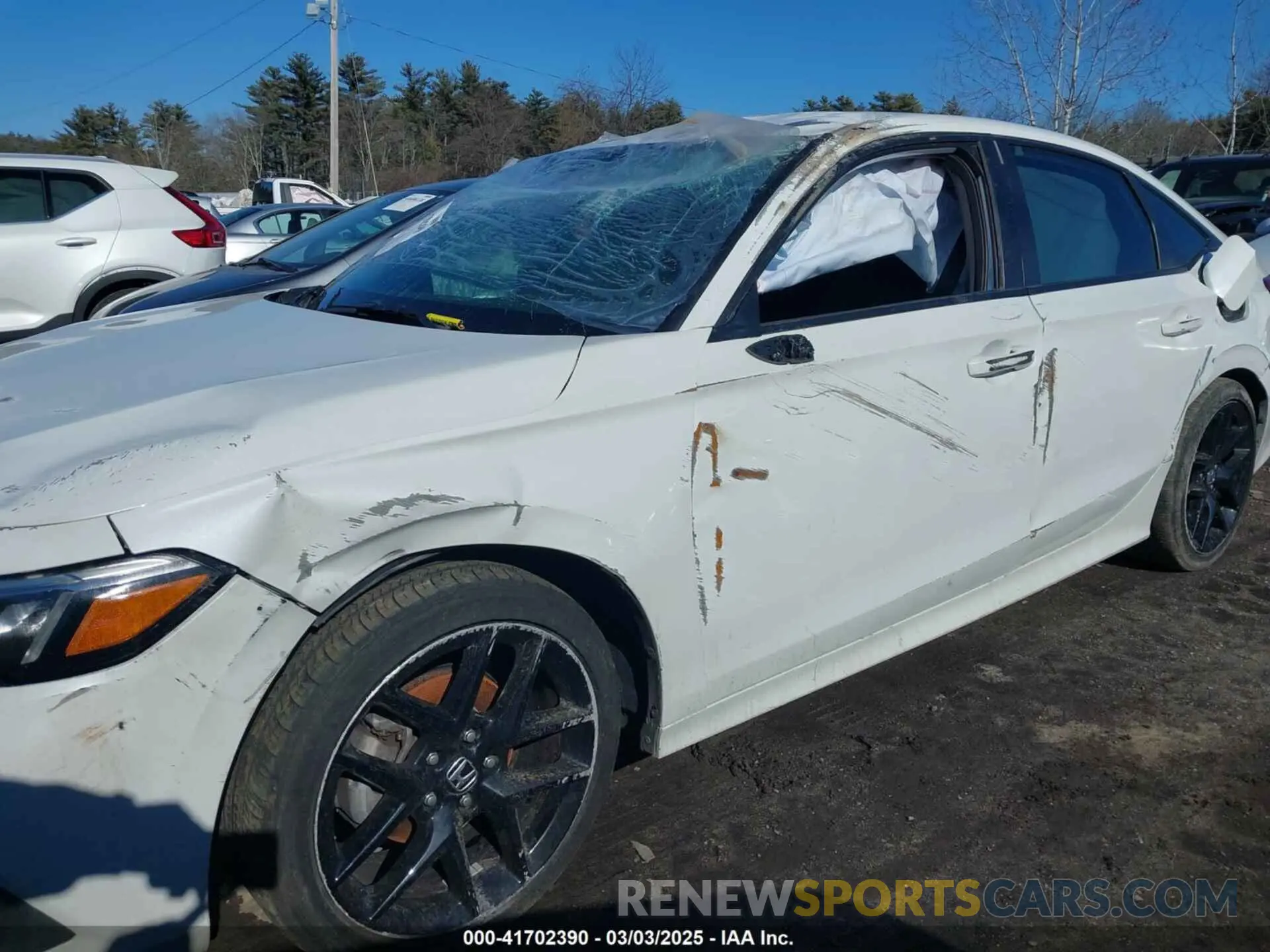 17 Photograph of a damaged car 2HGFE2F57PH510749 HONDA CIVIC 2023