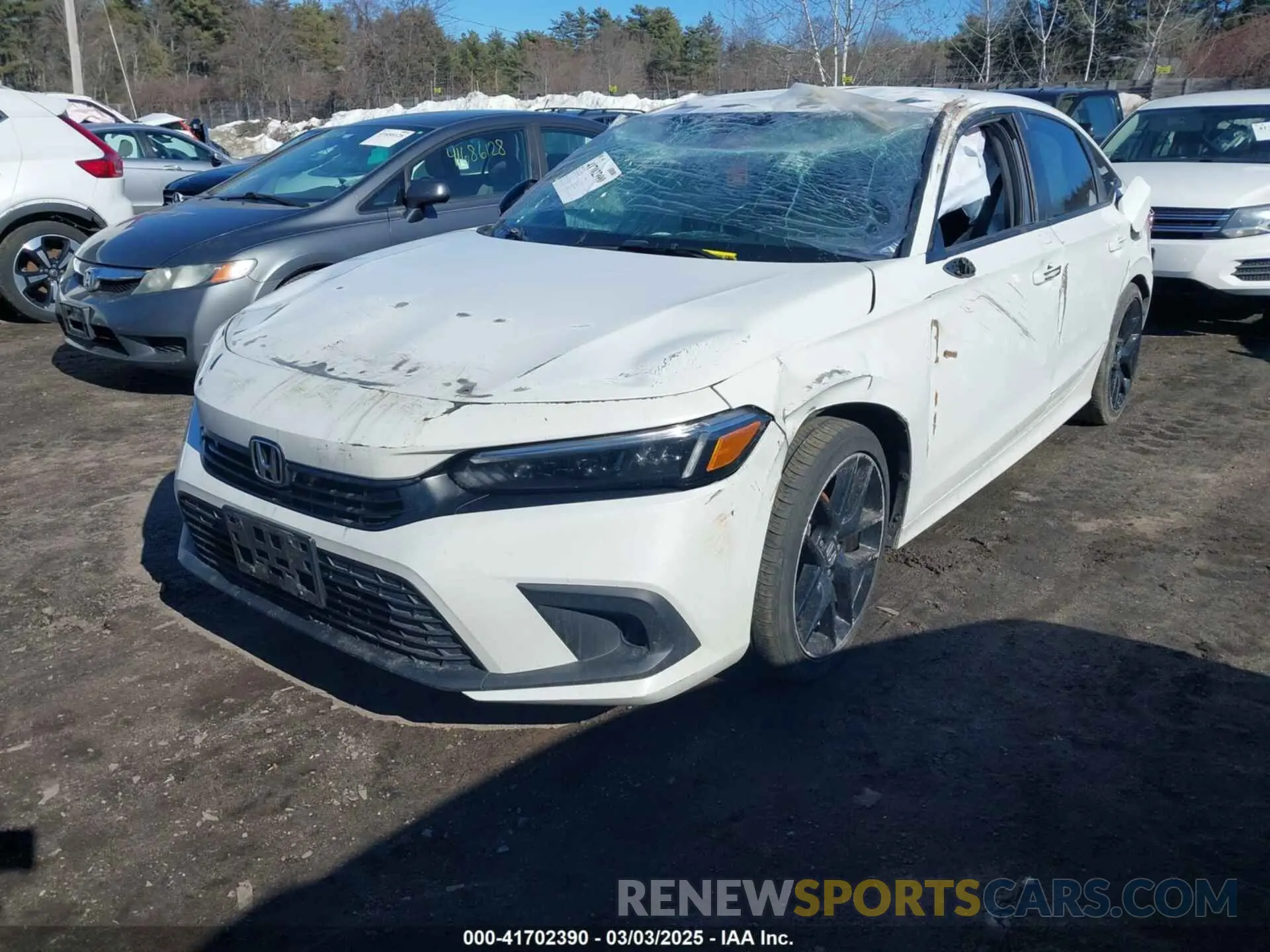 2 Photograph of a damaged car 2HGFE2F57PH510749 HONDA CIVIC 2023
