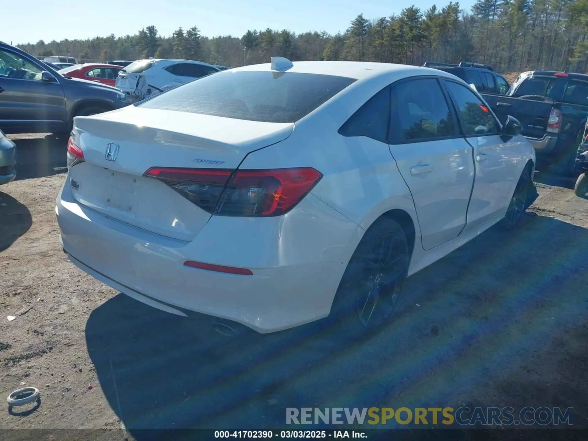 4 Photograph of a damaged car 2HGFE2F57PH510749 HONDA CIVIC 2023