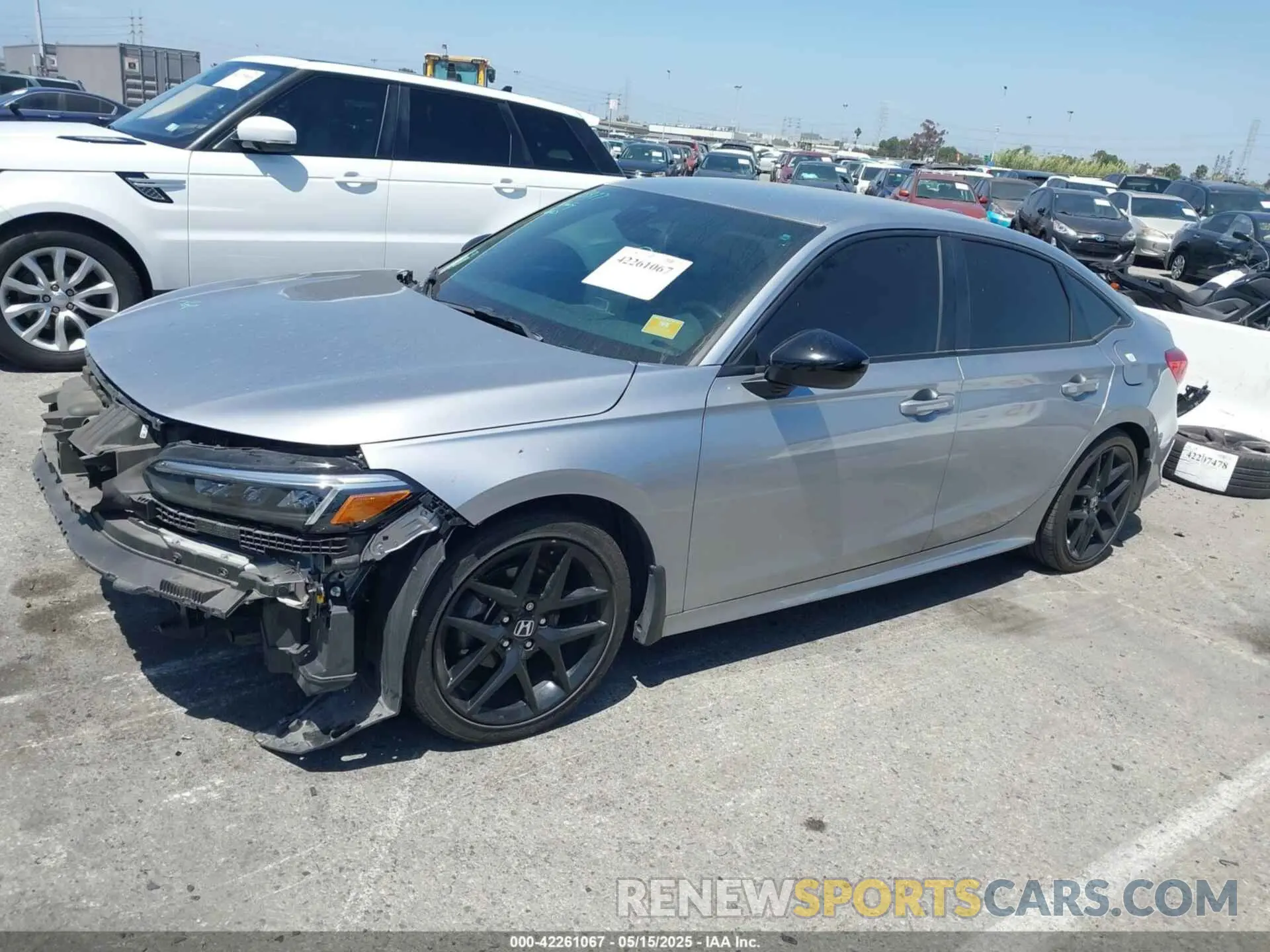 2 Photograph of a damaged car 2HGFE2F57PH518673 HONDA CIVIC 2023