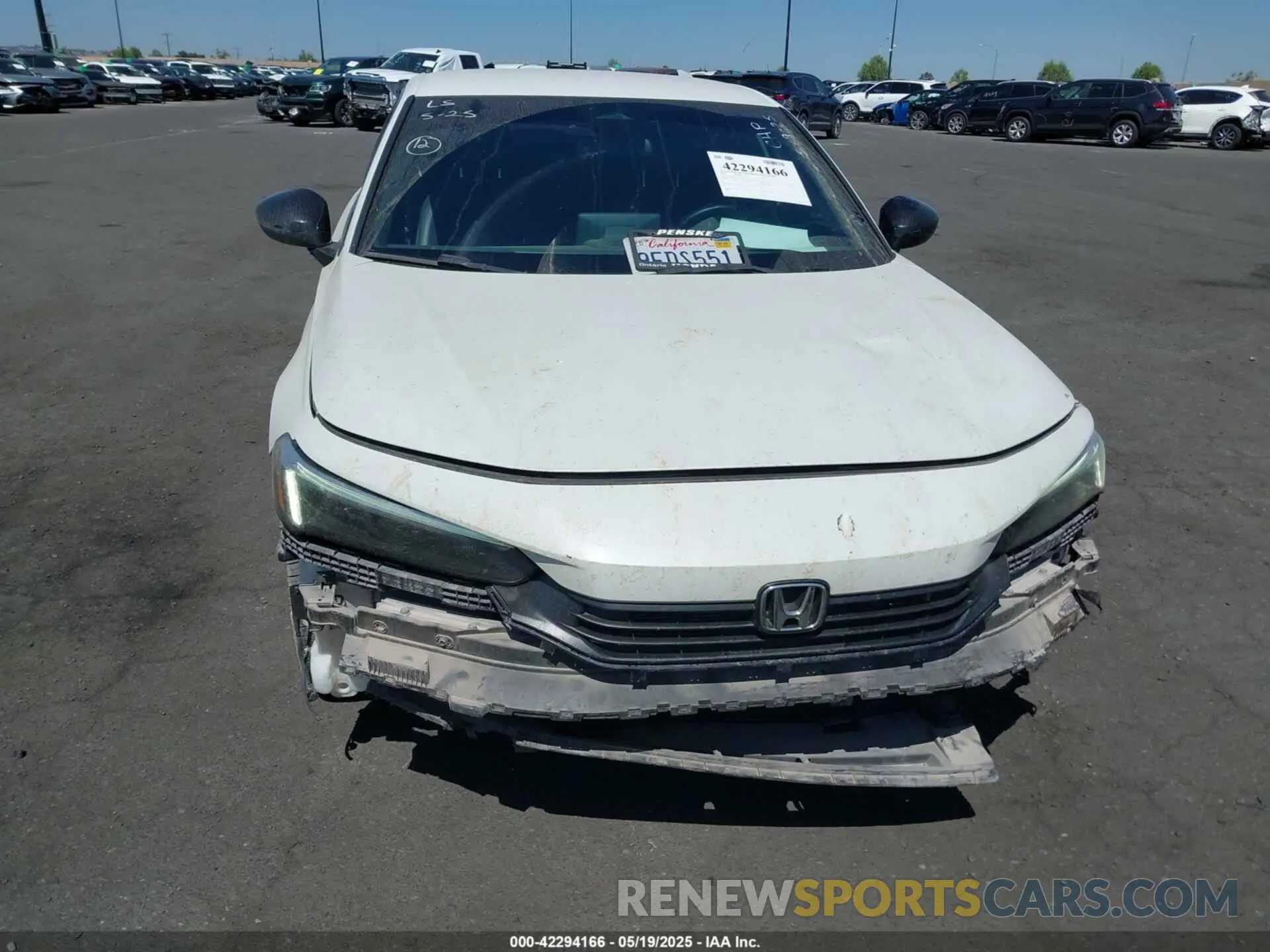 12 Photograph of a damaged car 2HGFE2F57PH518785 HONDA CIVIC 2023