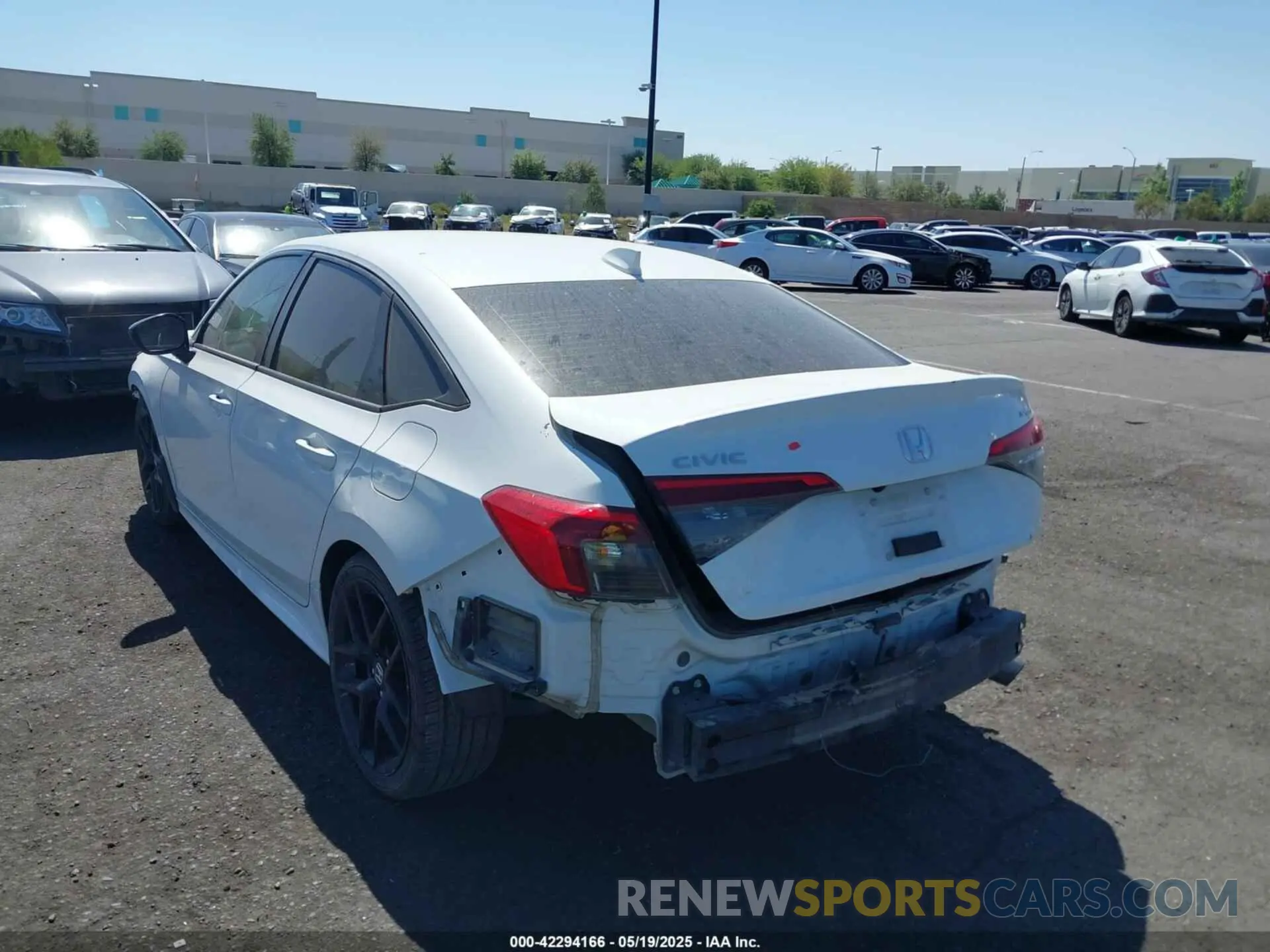 14 Photograph of a damaged car 2HGFE2F57PH518785 HONDA CIVIC 2023