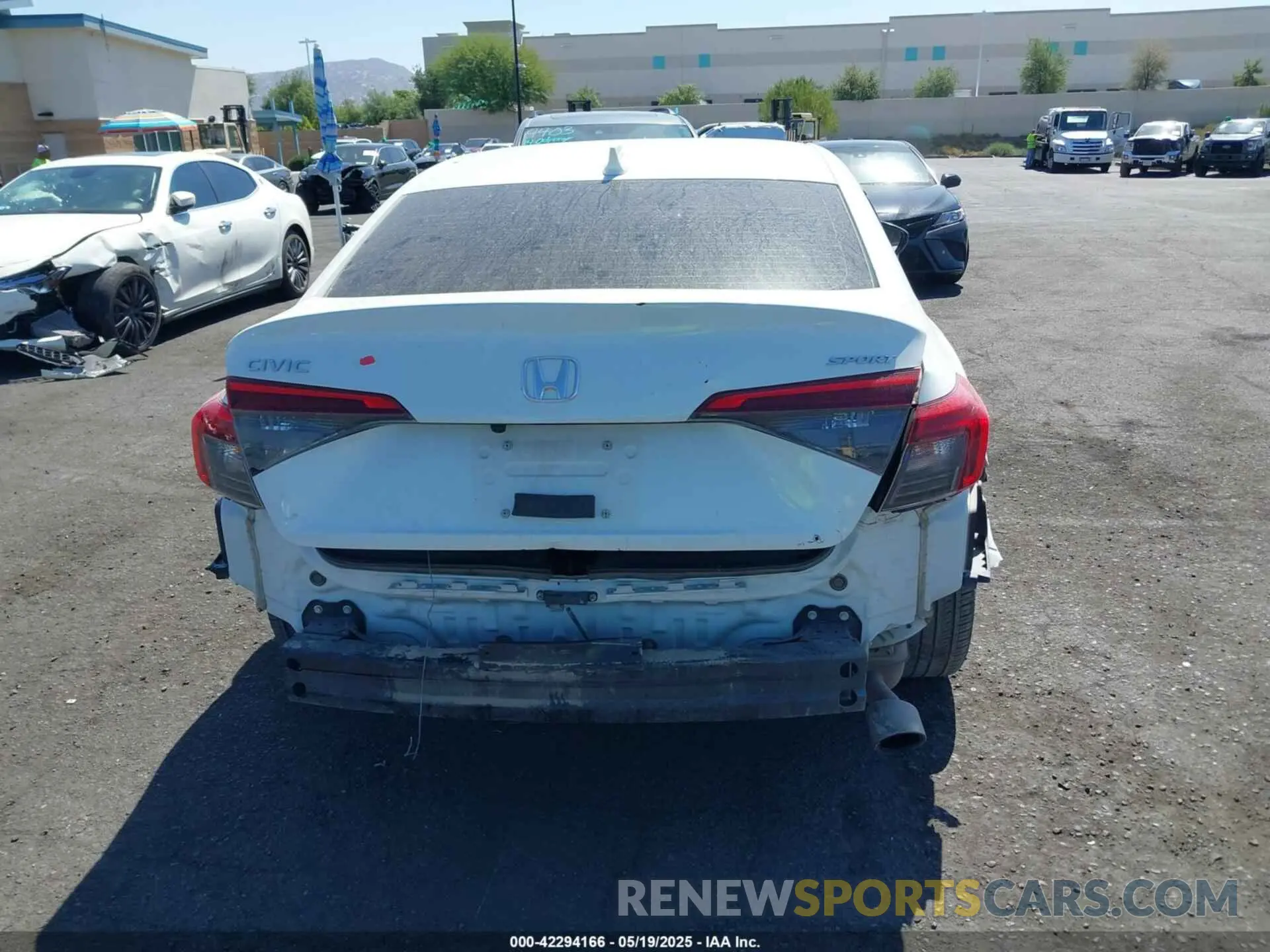 16 Photograph of a damaged car 2HGFE2F57PH518785 HONDA CIVIC 2023