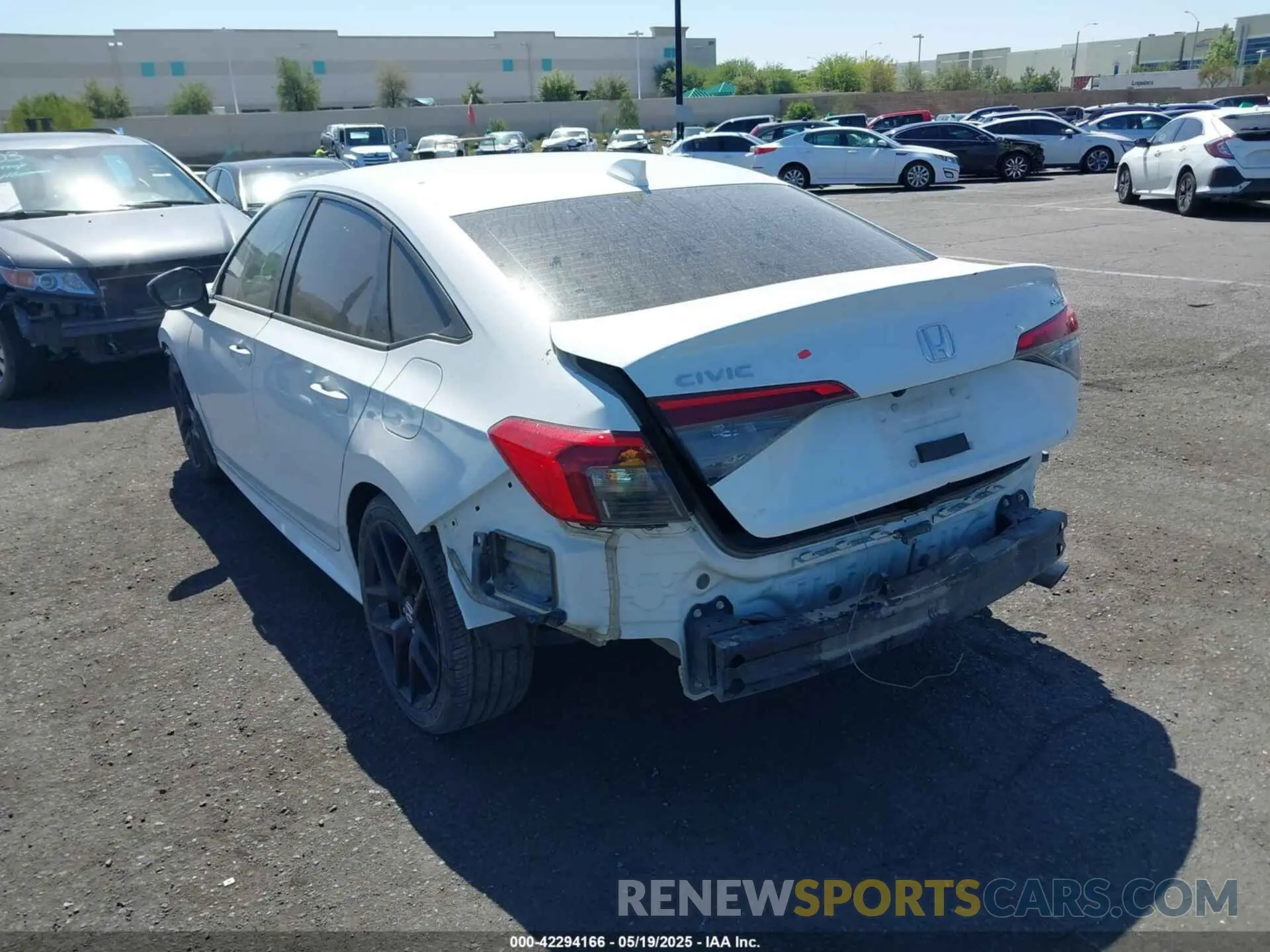 3 Photograph of a damaged car 2HGFE2F57PH518785 HONDA CIVIC 2023