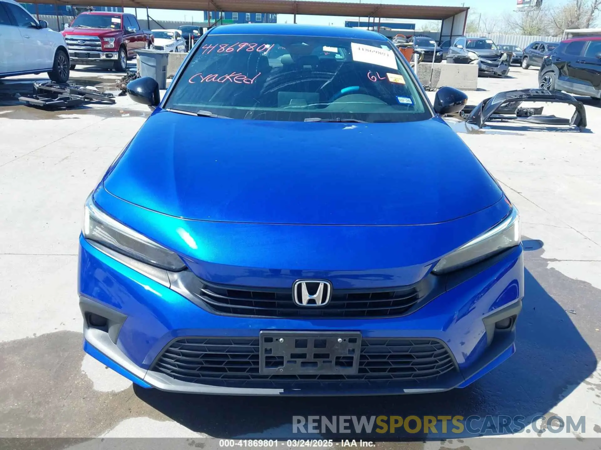12 Photograph of a damaged car 2HGFE2F57PH519516 HONDA CIVIC 2023