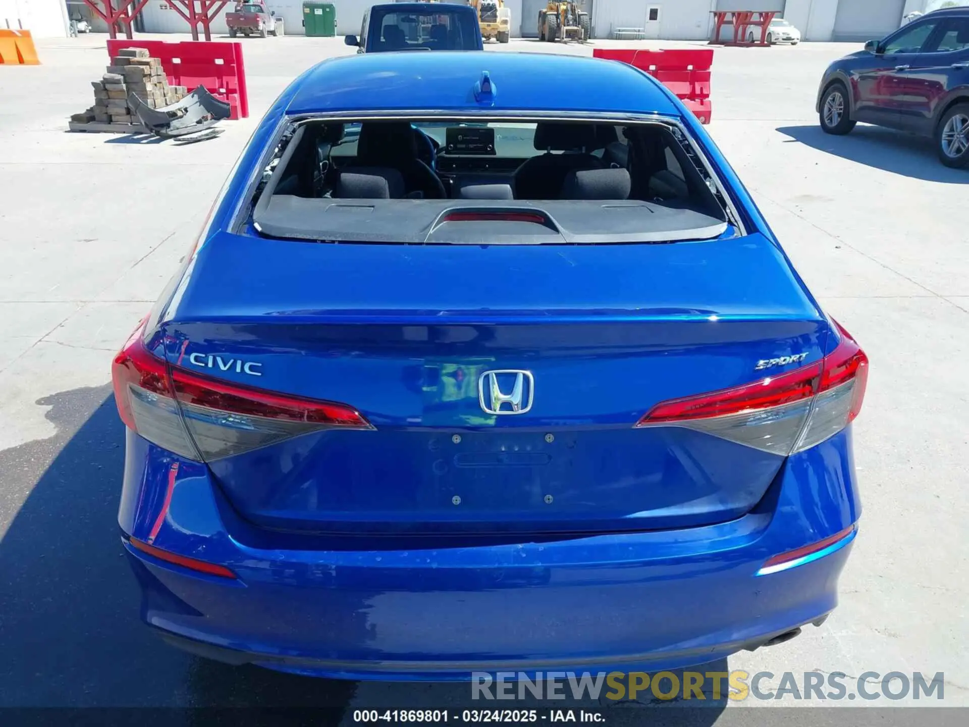 6 Photograph of a damaged car 2HGFE2F57PH519516 HONDA CIVIC 2023
