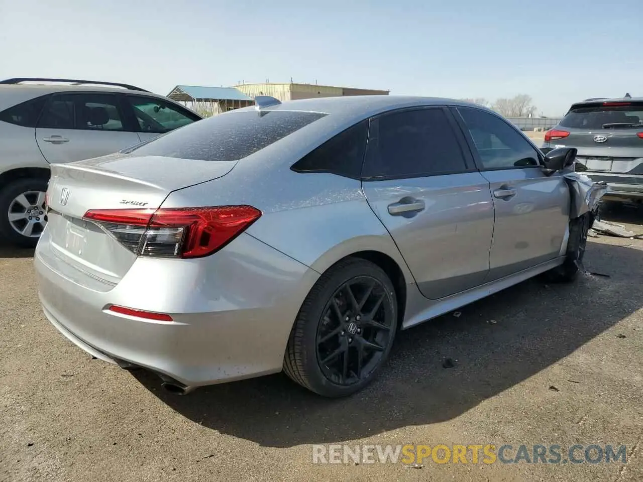 3 Фотография поврежденного автомобиля 2HGFE2F57PH529186 HONDA CIVIC 2023