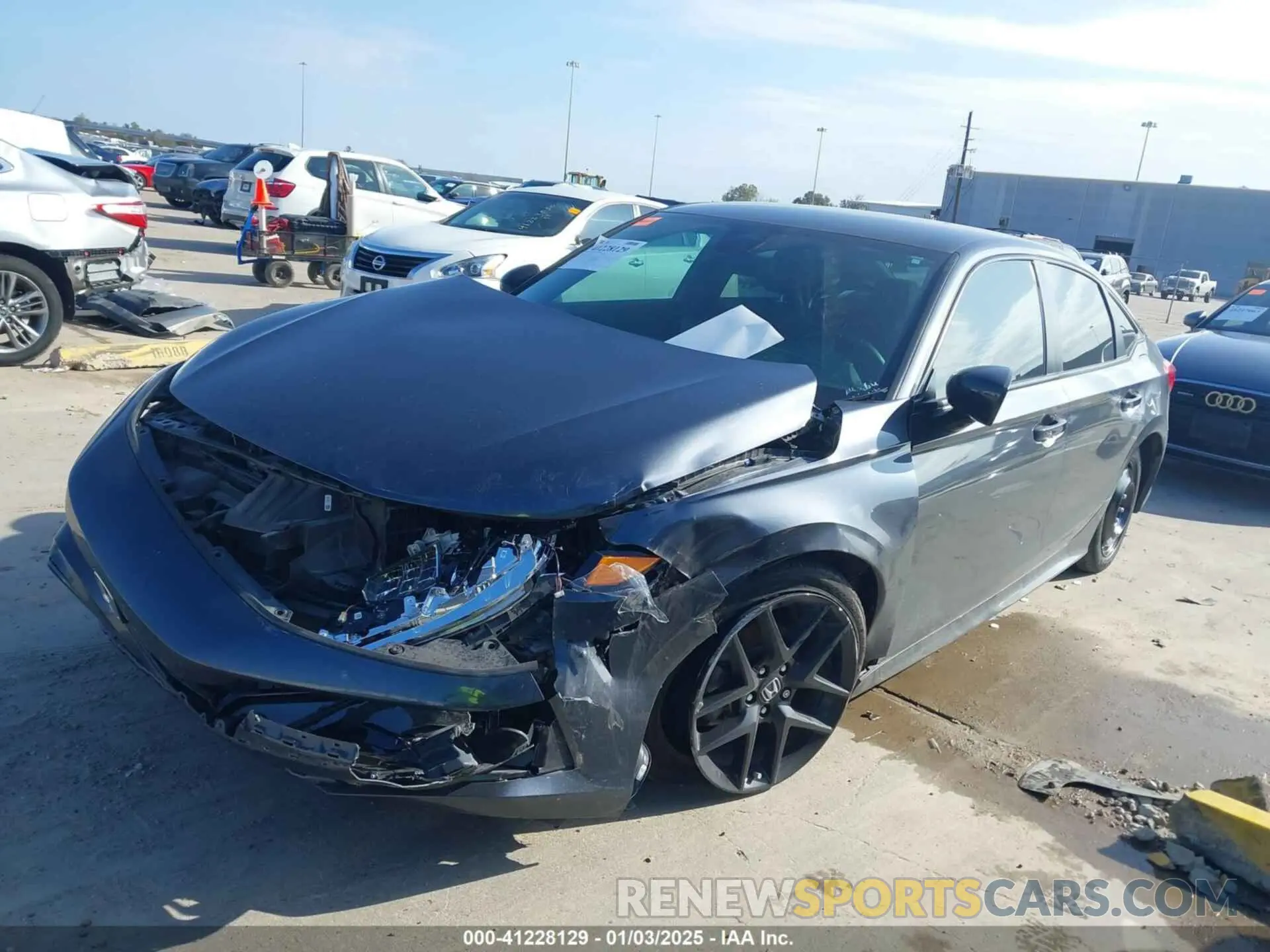 2 Фотография поврежденного автомобиля 2HGFE2F57PH531522 HONDA CIVIC 2023