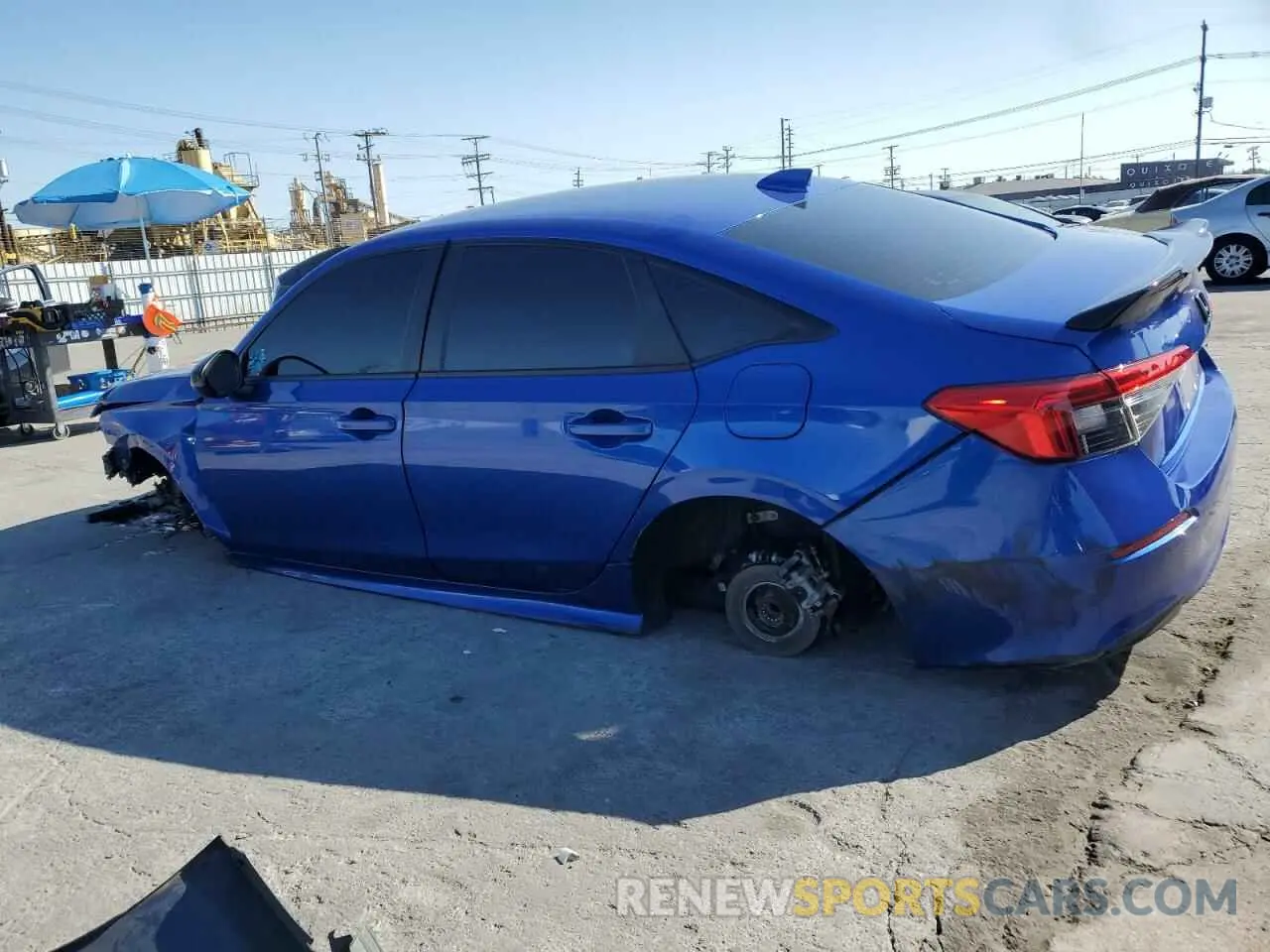 2 Photograph of a damaged car 2HGFE2F57PH543945 HONDA CIVIC 2023